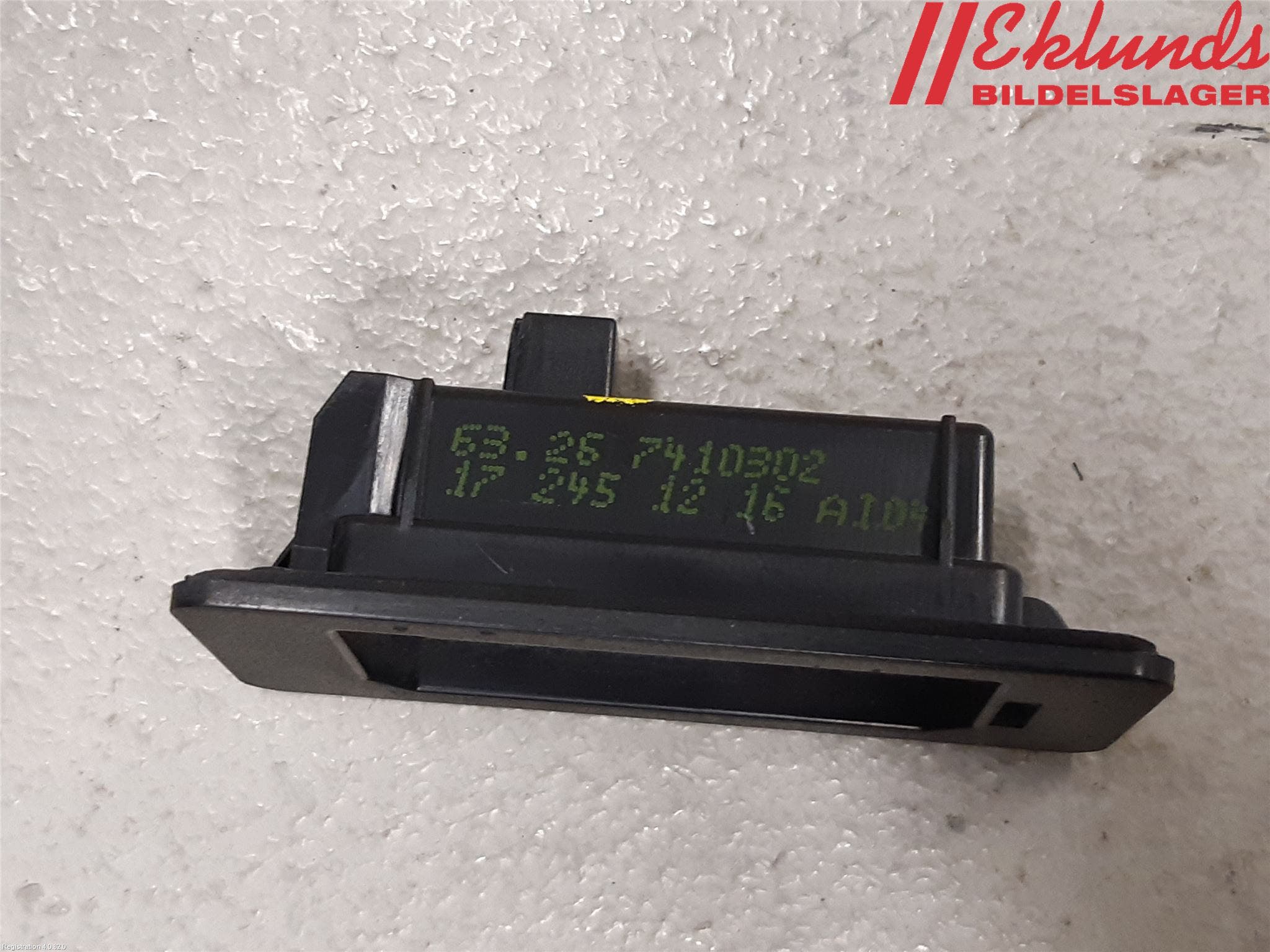 BMW 5 G30/G31/F90 17-23 Skylt Belysning