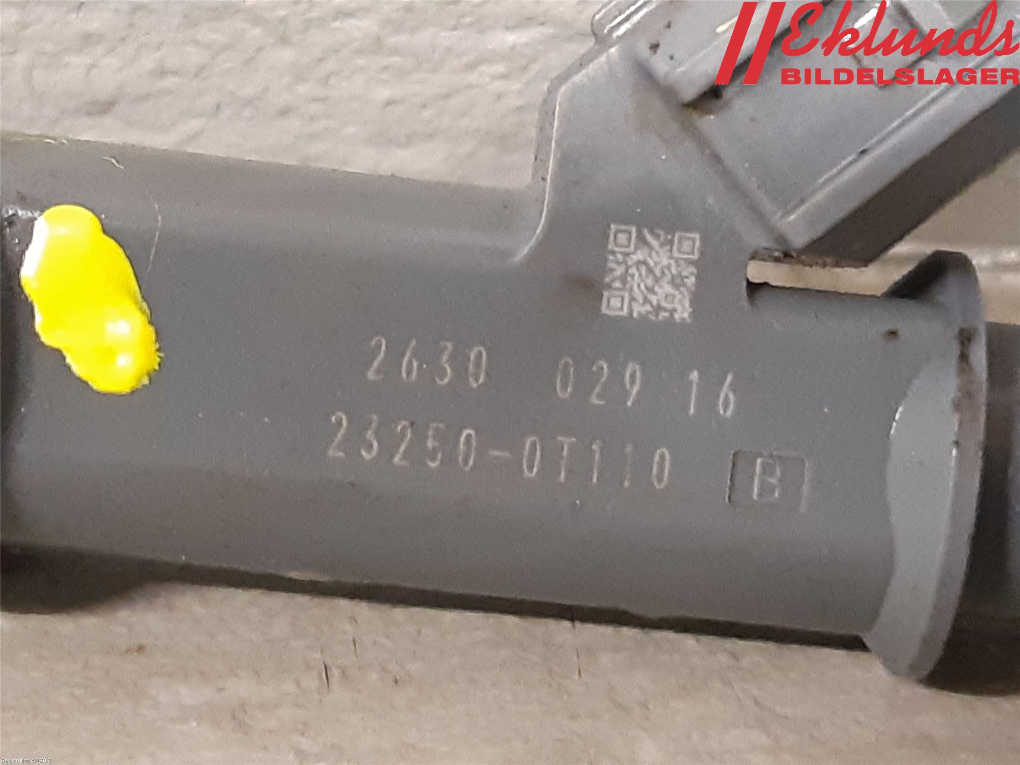 Toyota COROLLA 19- Injspridare