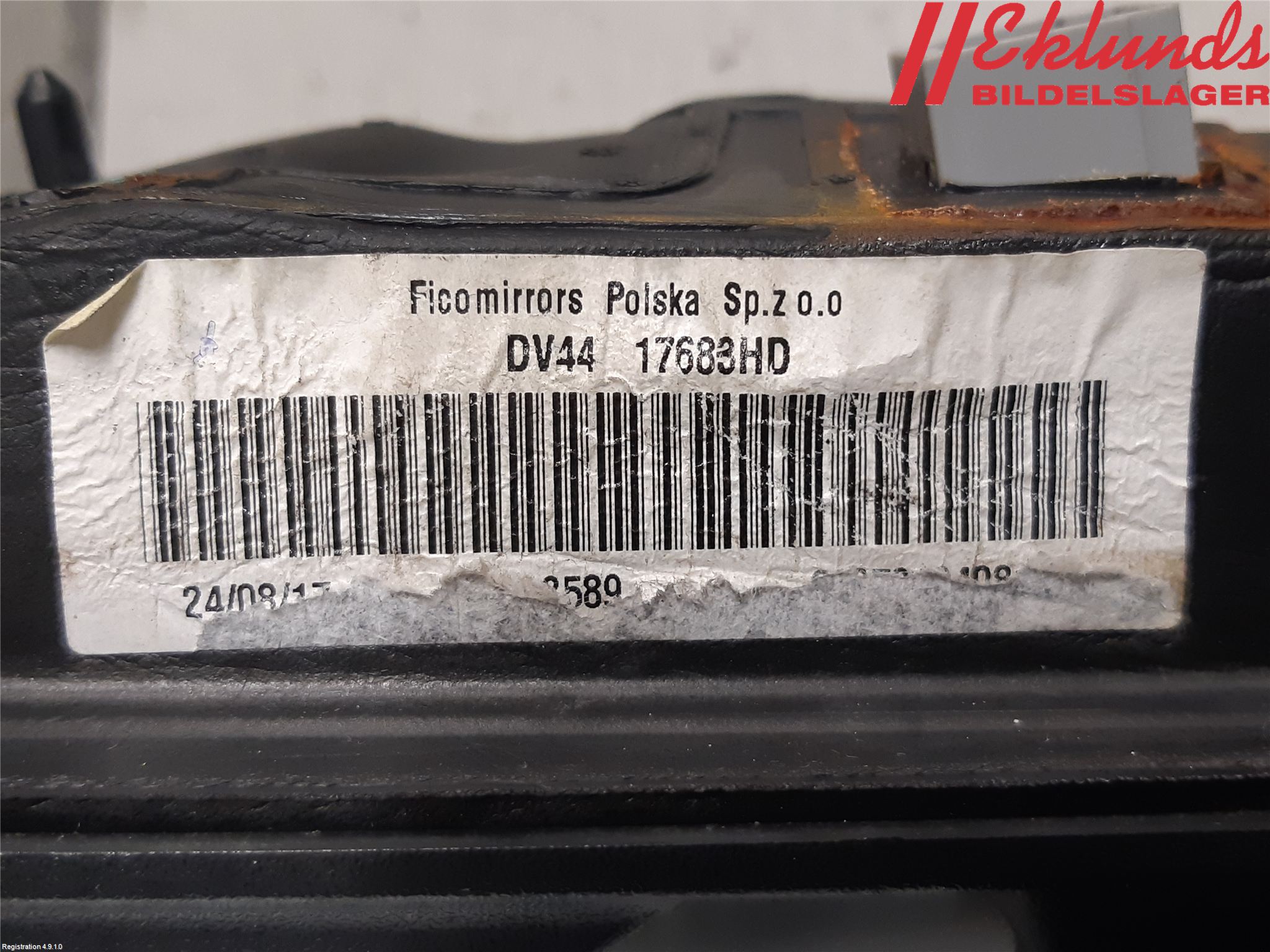 Ford KUGA 17-19 Spegel Yttre El Vä