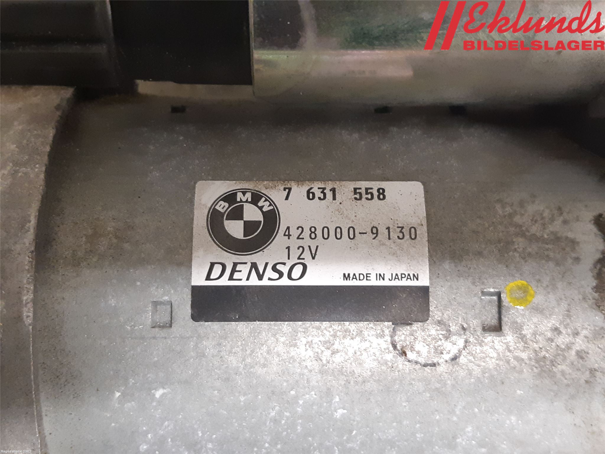 BMW 4 F32/F33/F82/F83 13-20 Startmotor