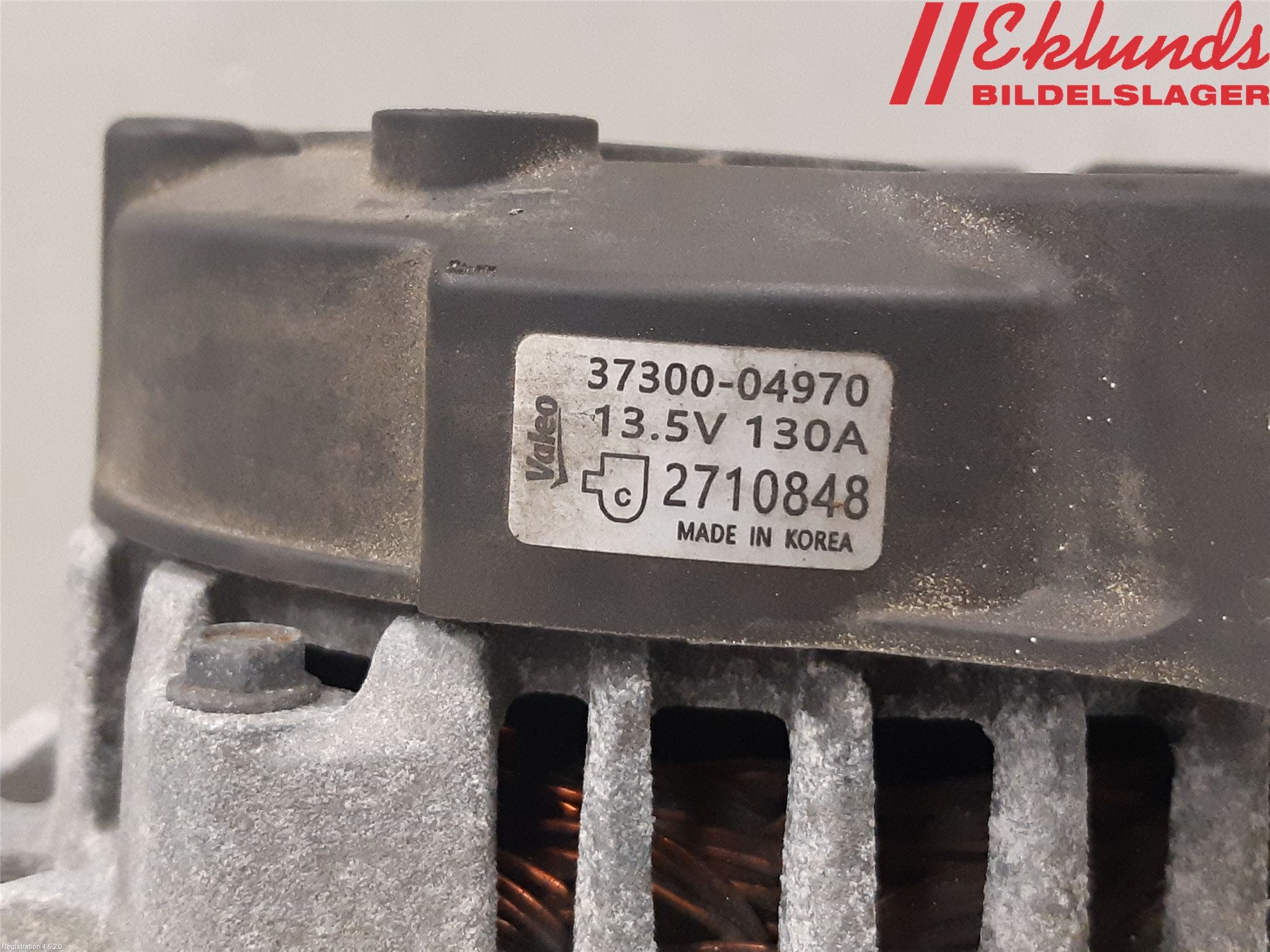 Kia PICANTO 17- Generator