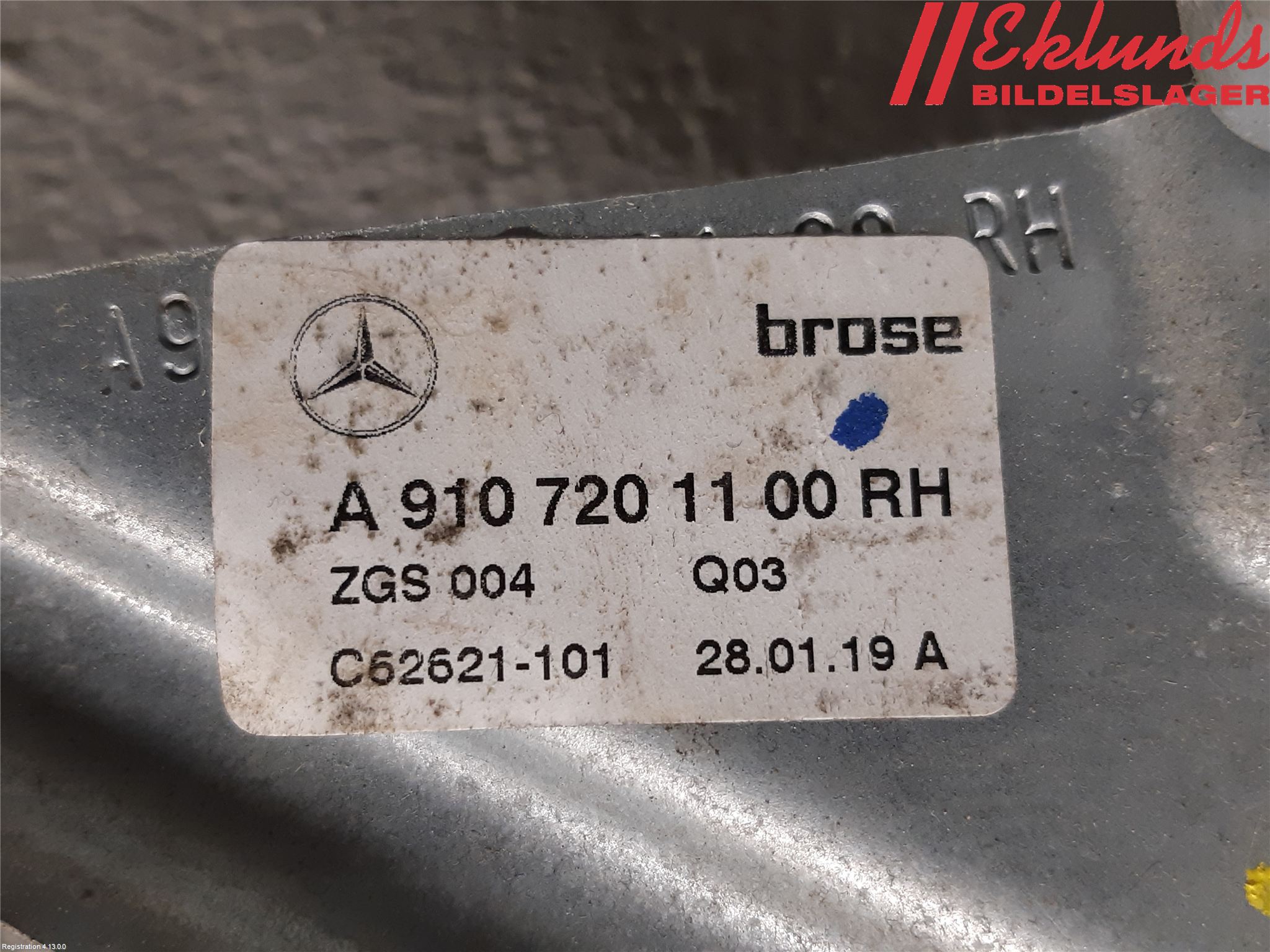 Mercedes-Benz MB SPRINTER (W907/W910) 19- Fönsterhiss El Kompl