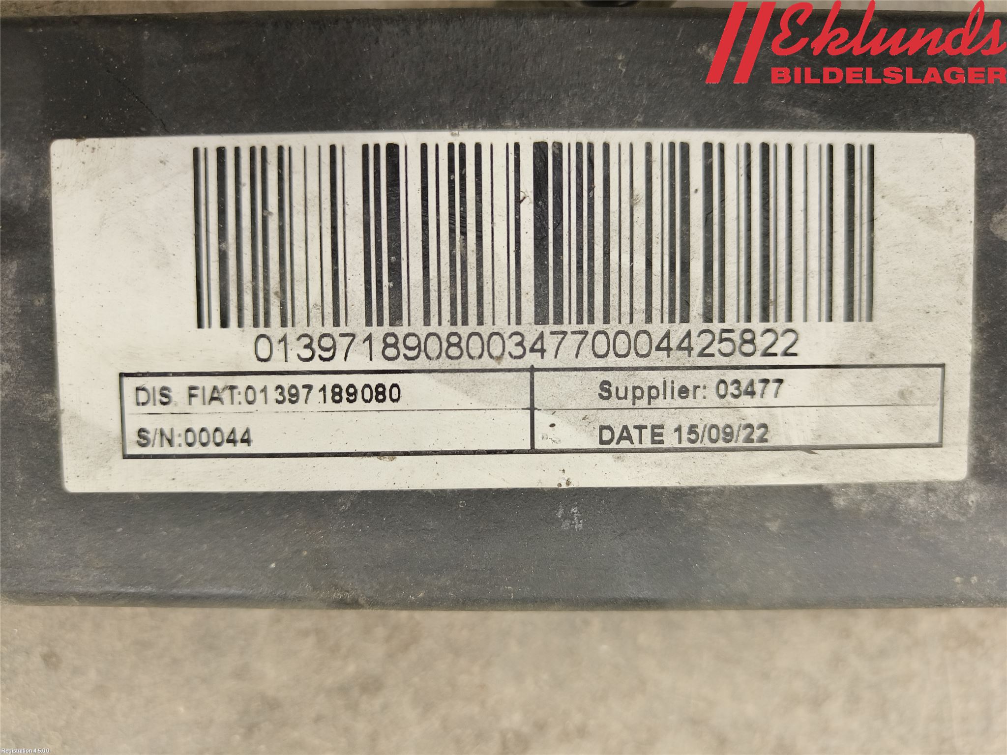 Fiat DUCATO 15-23 Fjäder Bak Blad