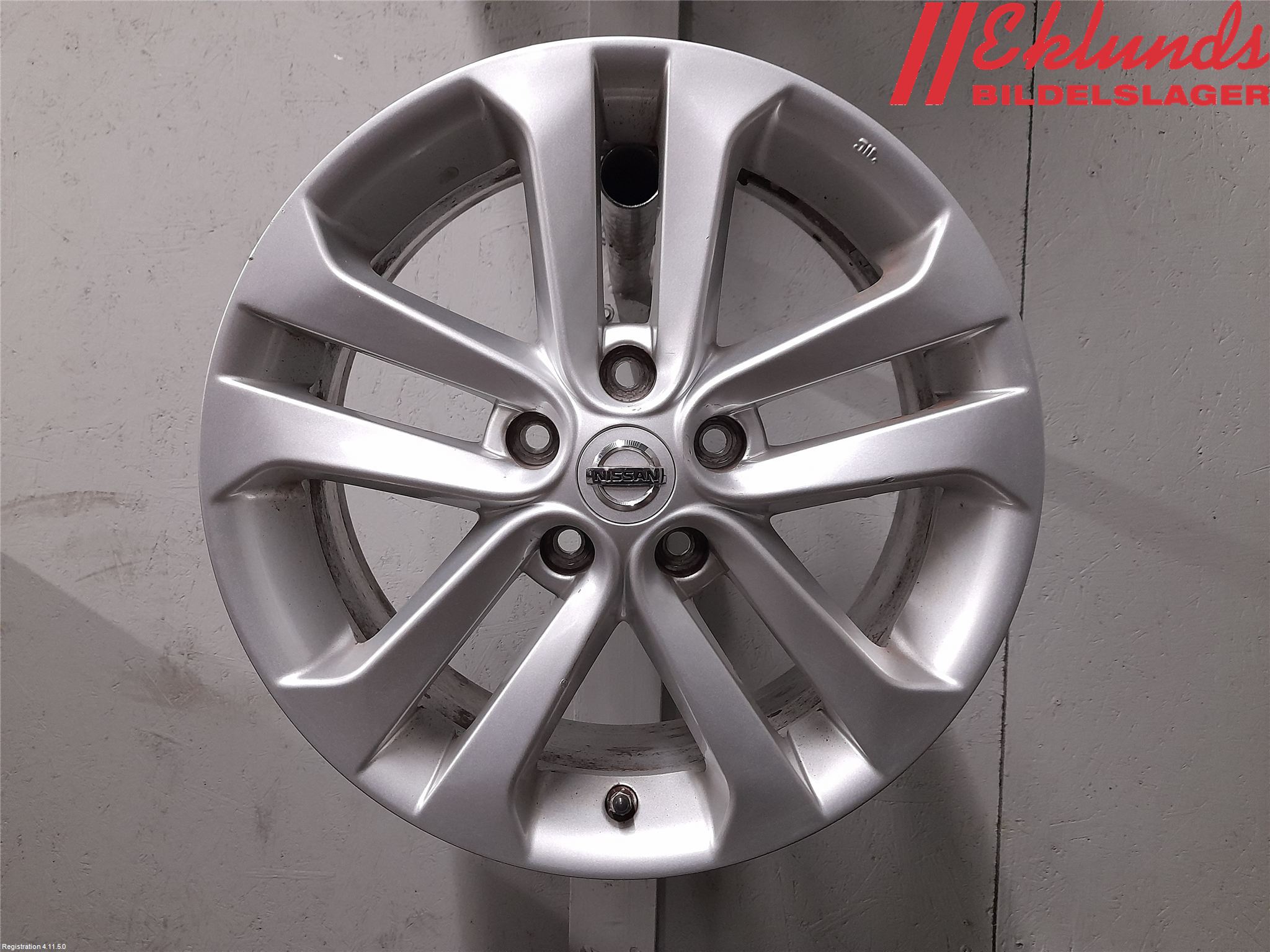 Nissan JUKE 14-19 Fälgsats Aluminium