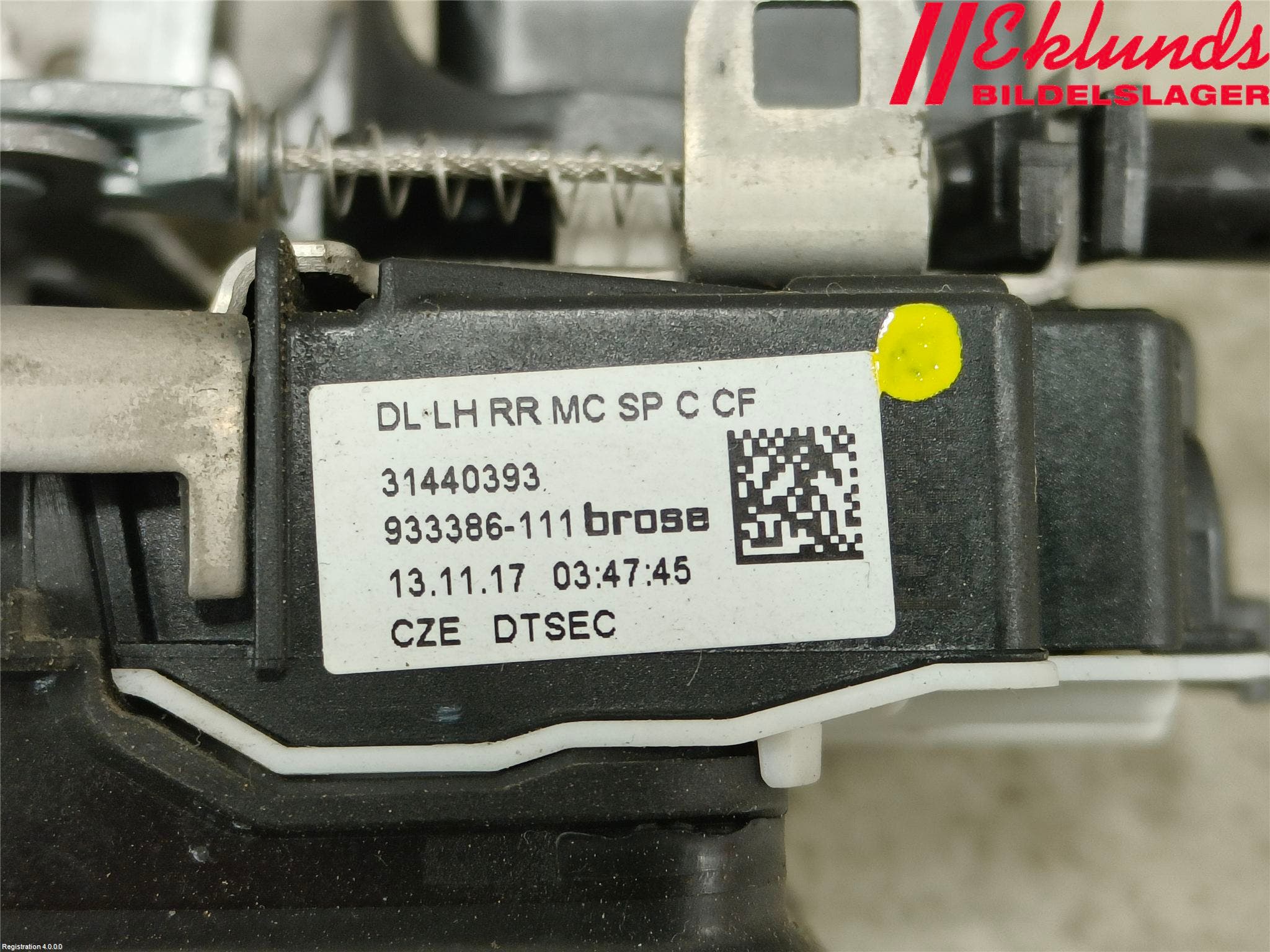 Volvo V40 12-19 Låskista-Dörrlås