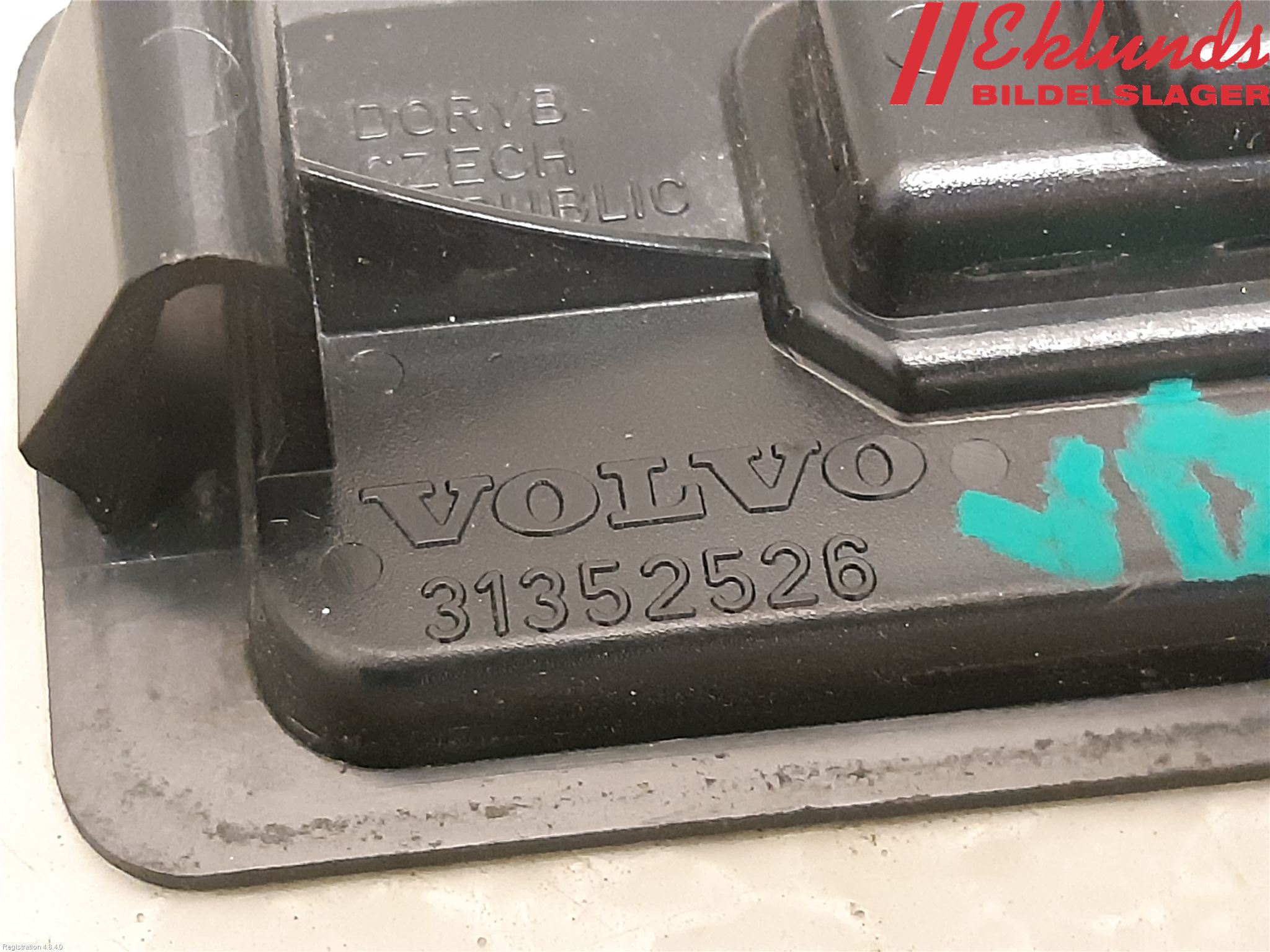 Volvo V40 12-19 Skylt Belysning