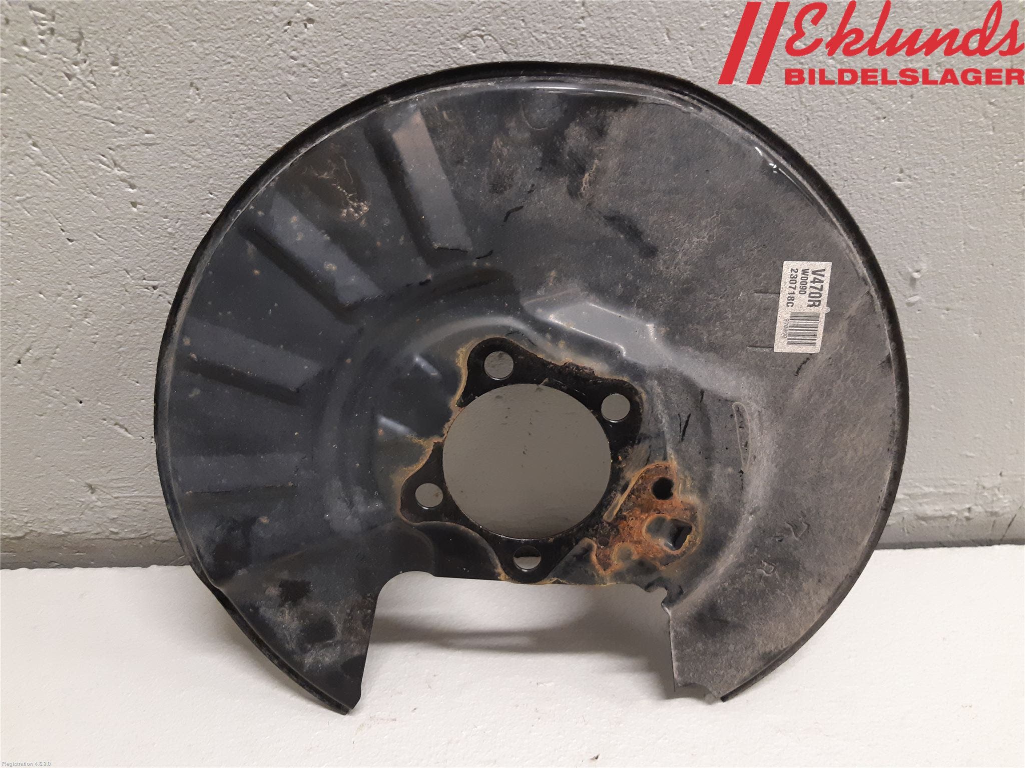 Toyota RAV4 19- Bromssköld Bak