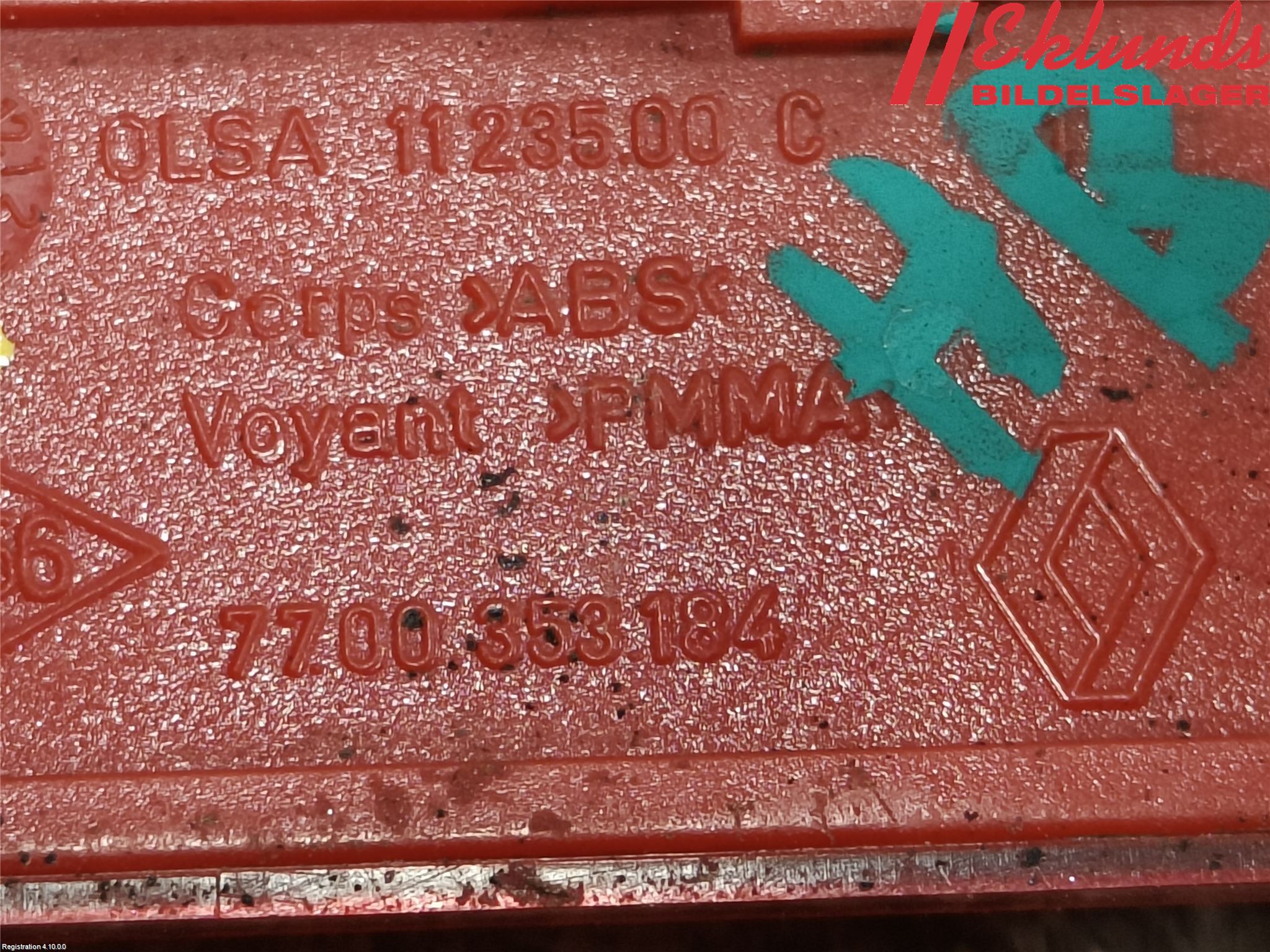 Renault TRAFIC/E-TECH 15- Dimljus/Reflex Bak