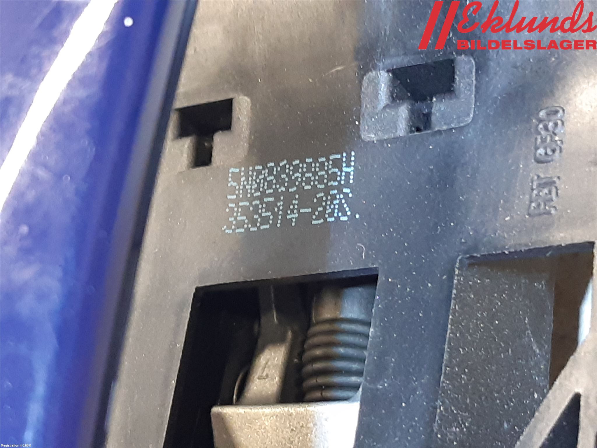 Skoda FABIA 15-21 Dörrhandtag Yttre Hö