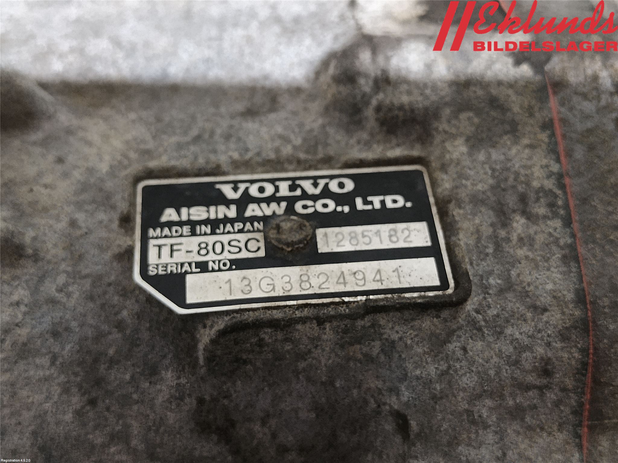 Volvo S60 14-18 Växellåda Automat