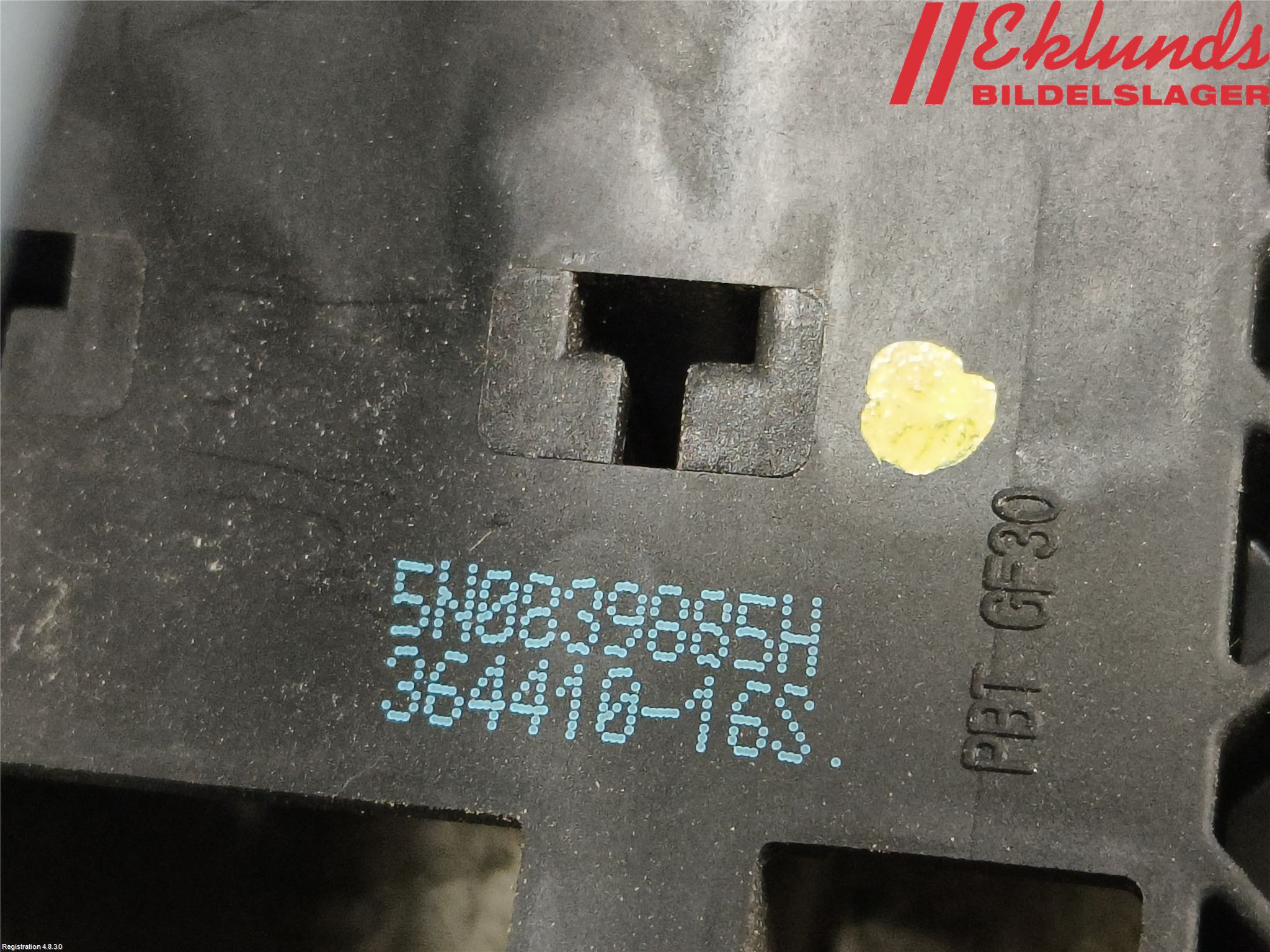 Volkswagen VW GOLF VI 09-13 Dörrhandtag Yttre Hö