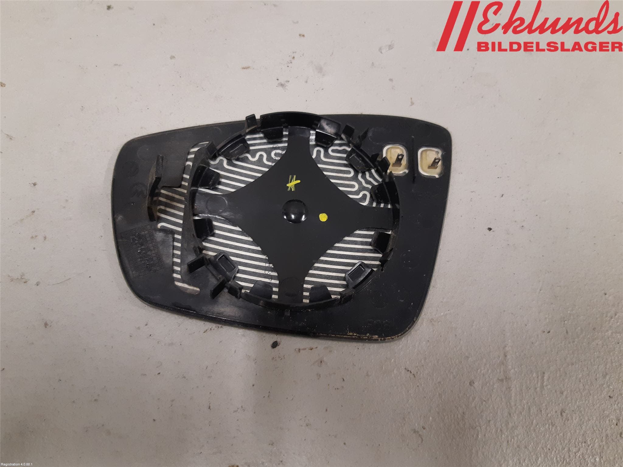 Volkswagen VW POLO 10-17 Spegelglas Hö