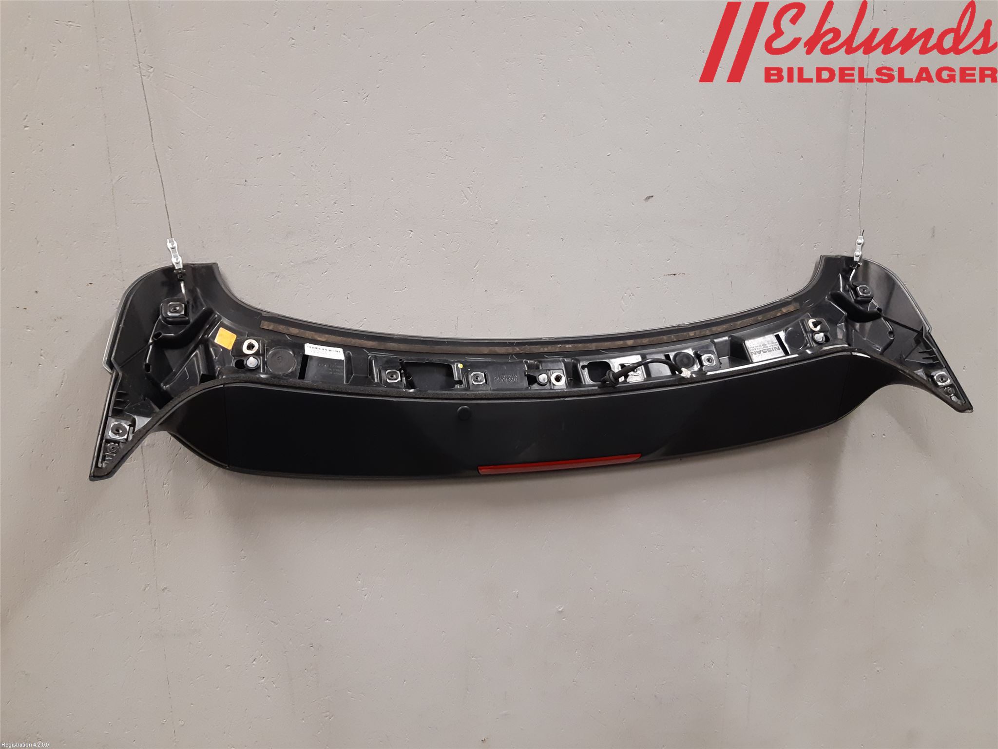 Nissan QASHQAI 17-21 Spoiler Baklucka