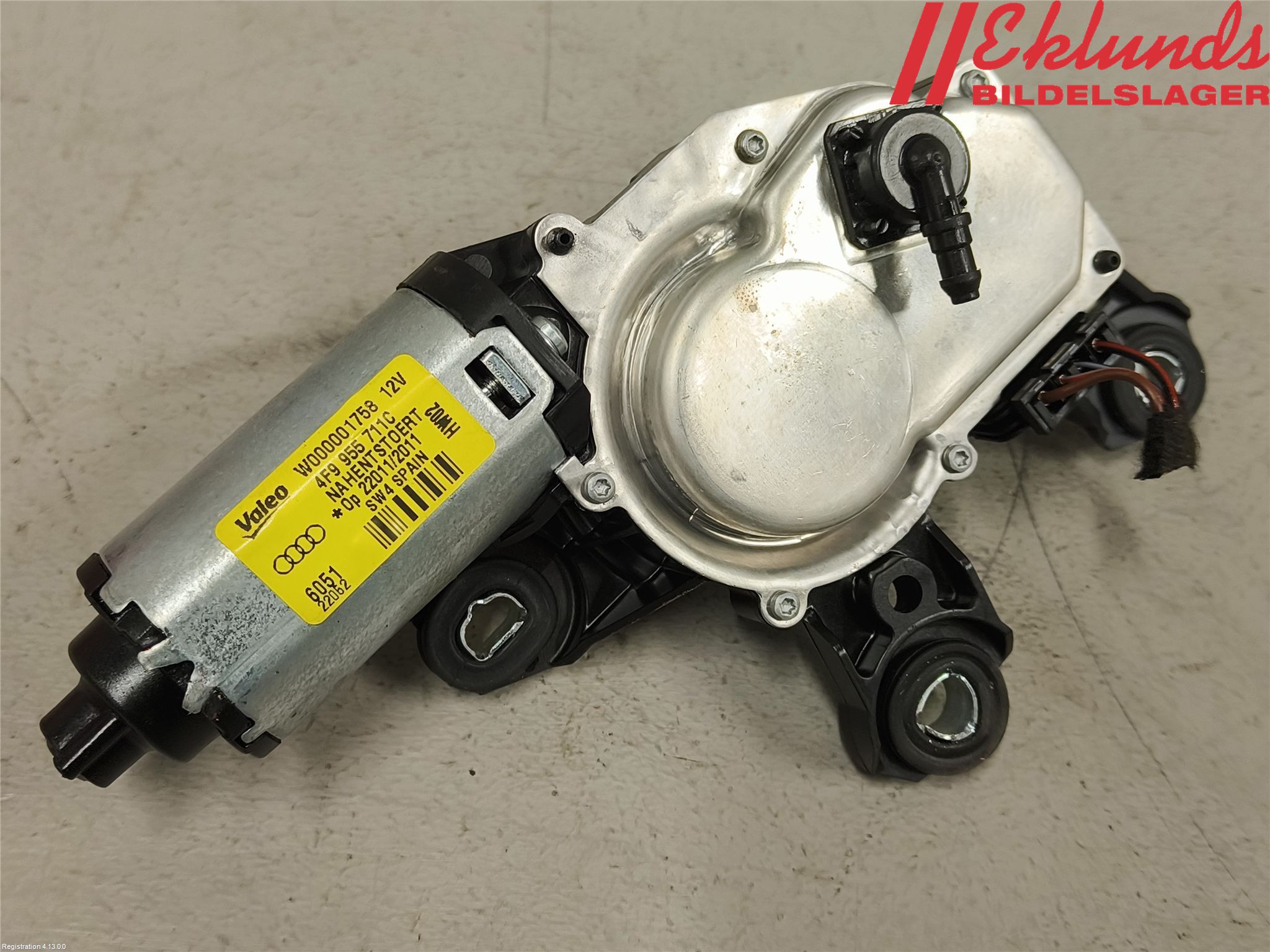 Audi A4 ALLROAD 09-16 Torkarmotor Baklucka