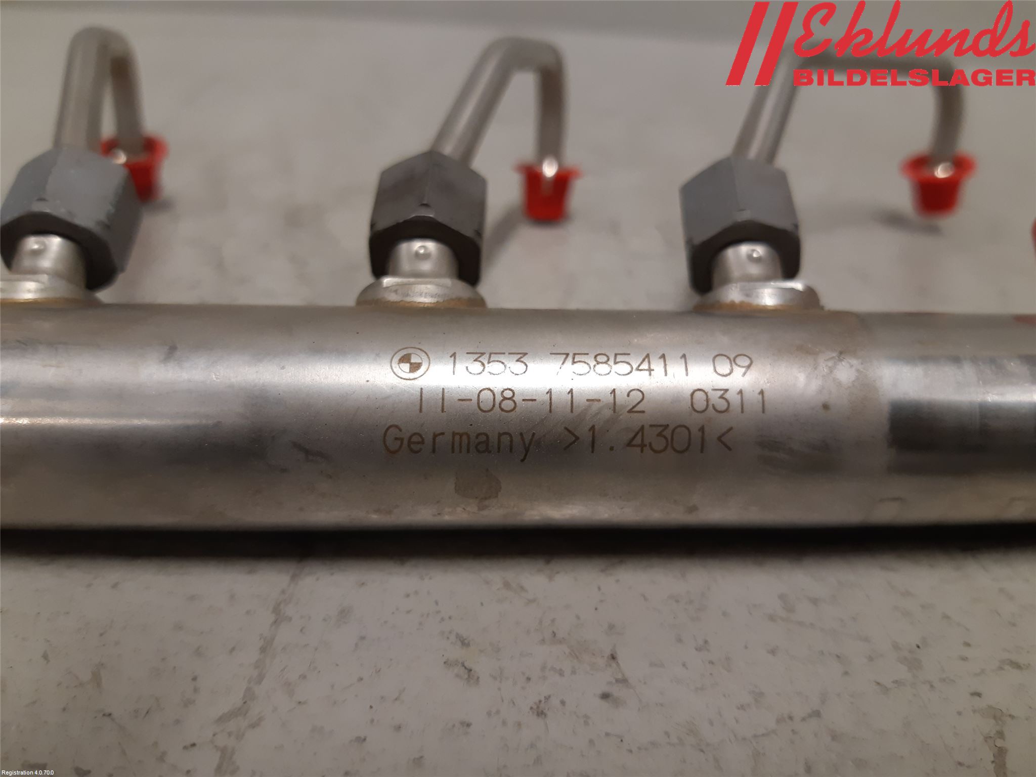BMW 3 F30/F31/F80 12-19 Inj. Fuelrail
