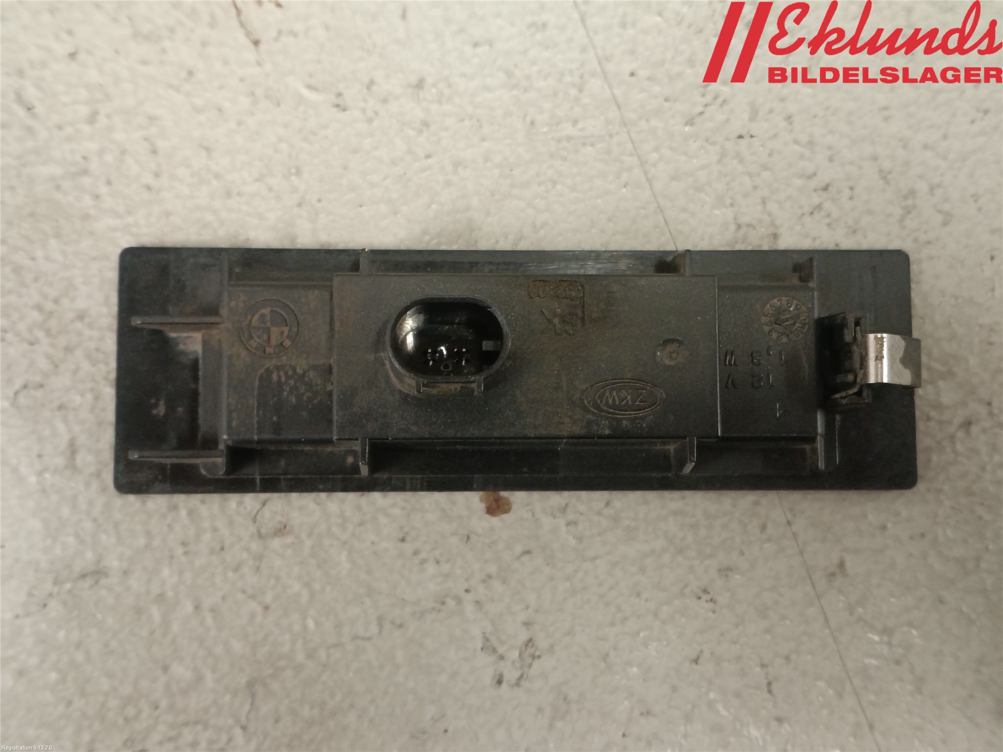 BMW 1 F20/F21 11-19 Skylt Belysning