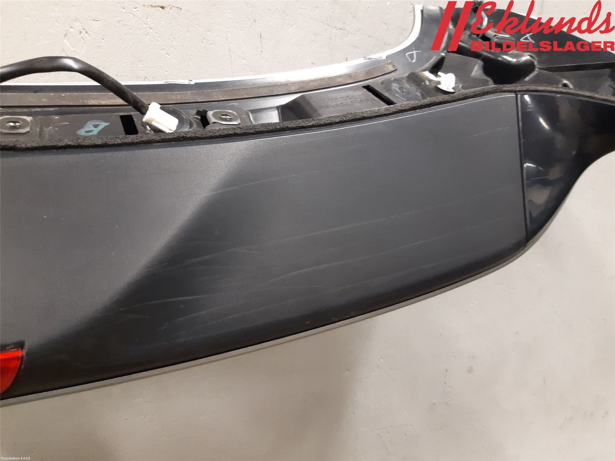 Nissan QASHQAI 14-17 Spoiler Baklucka
