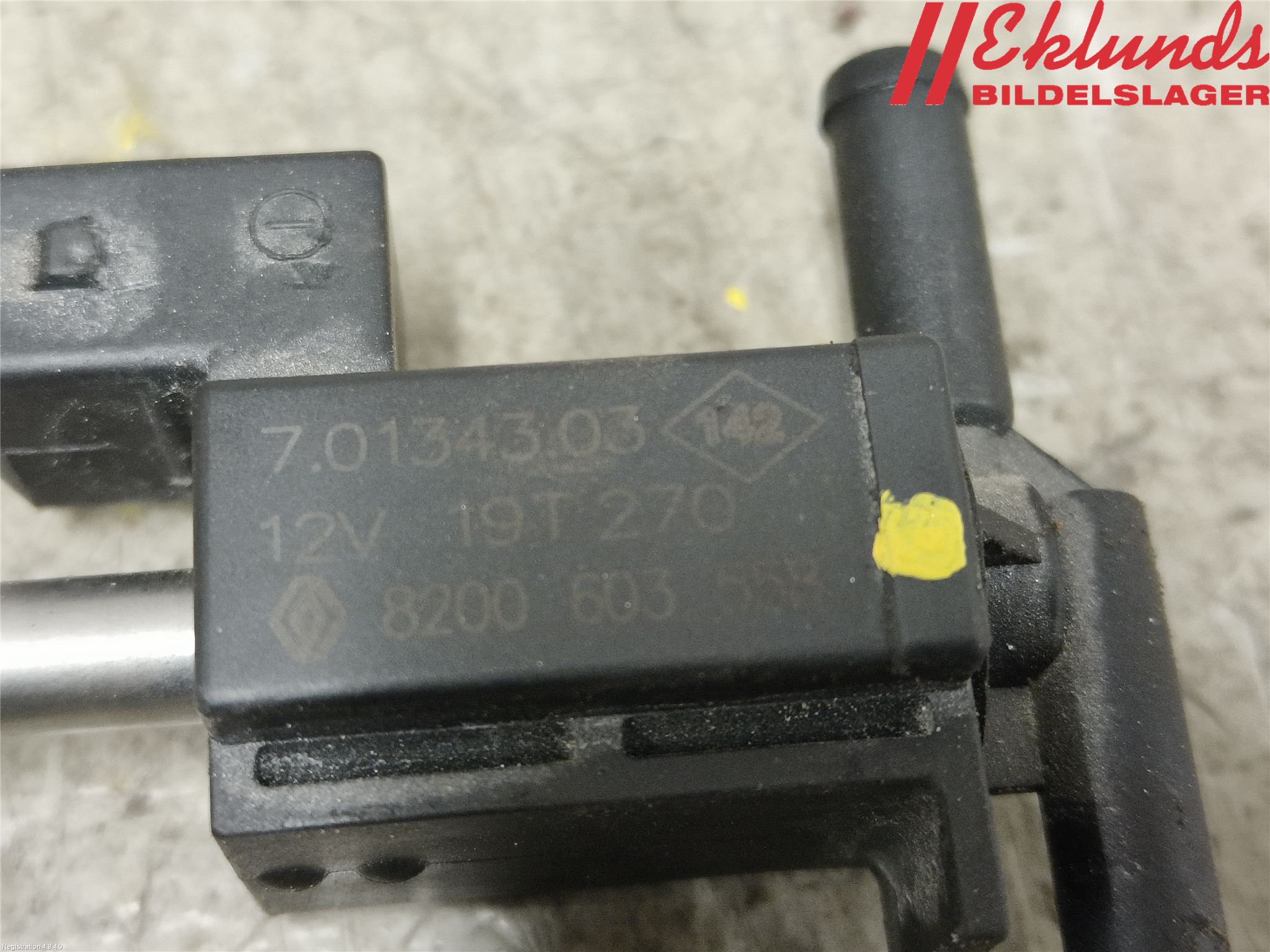 Renault CAPTUR 13-19 Magnetventil Laddtryck