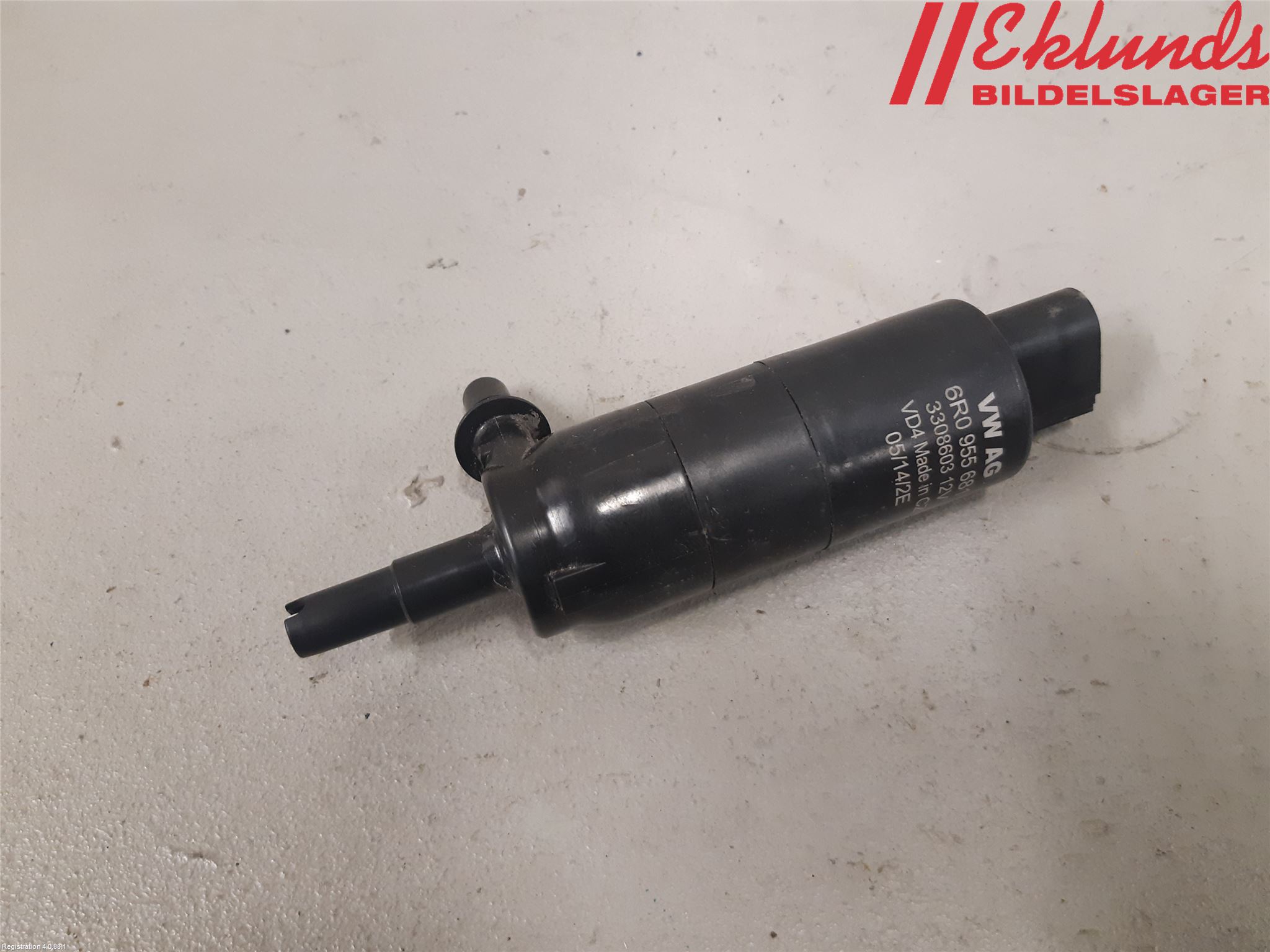 Volkswagen VW PASSAT 11-14 Spolarpump Högtryck