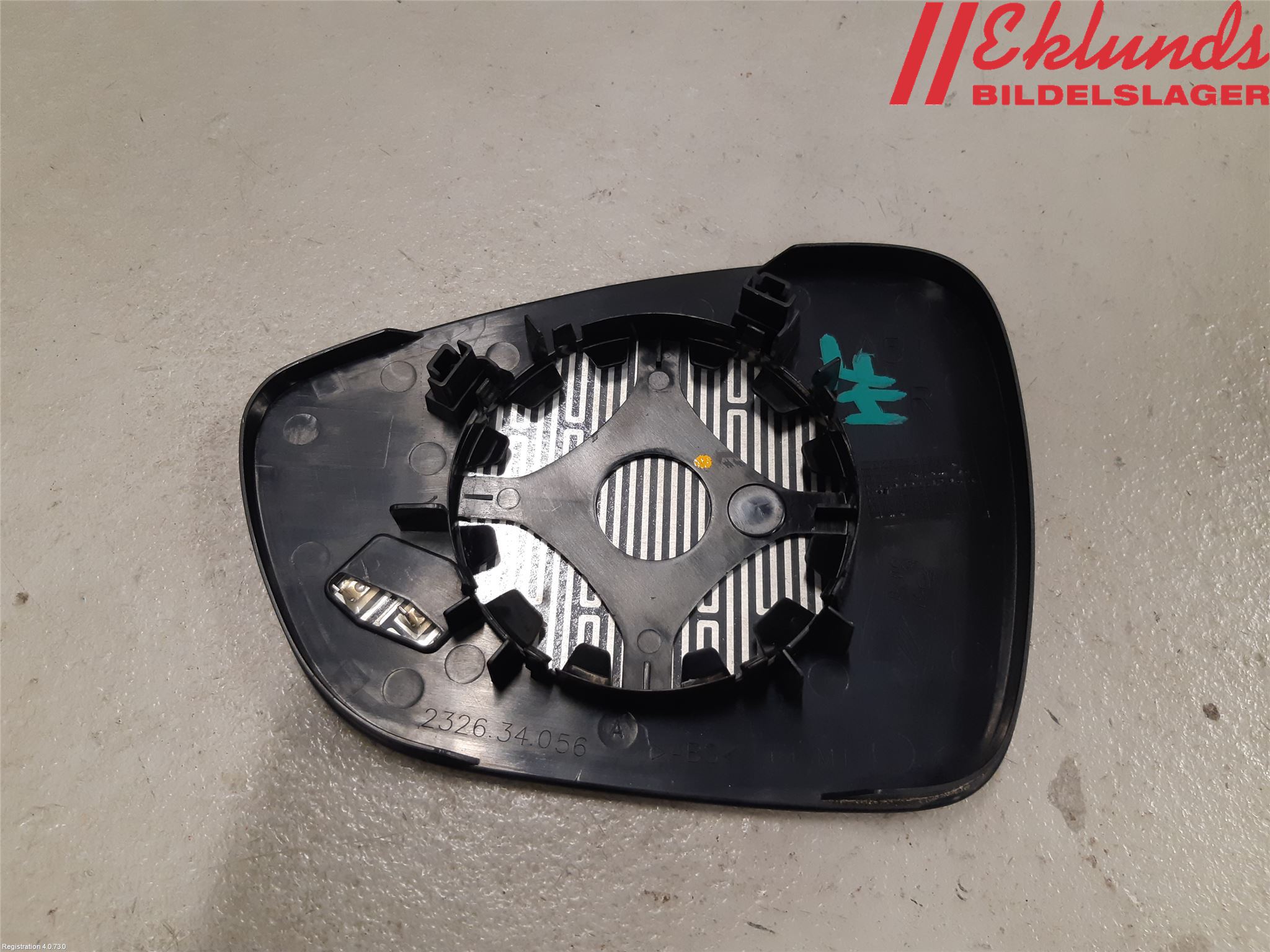 Citroen C5 08-17 Spegelglas Hö