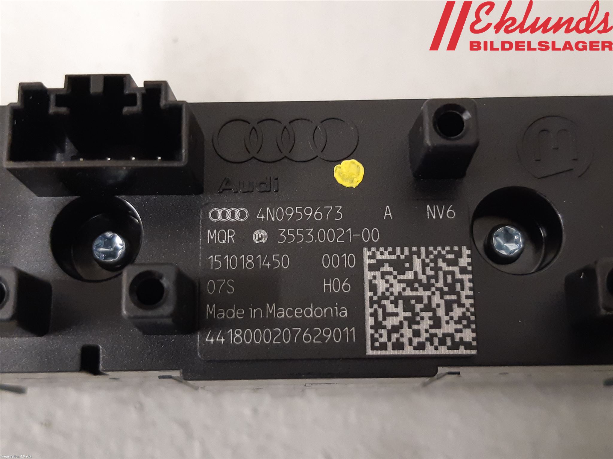 Audi A6 F2/C8 19- Strömställare Multifunktion