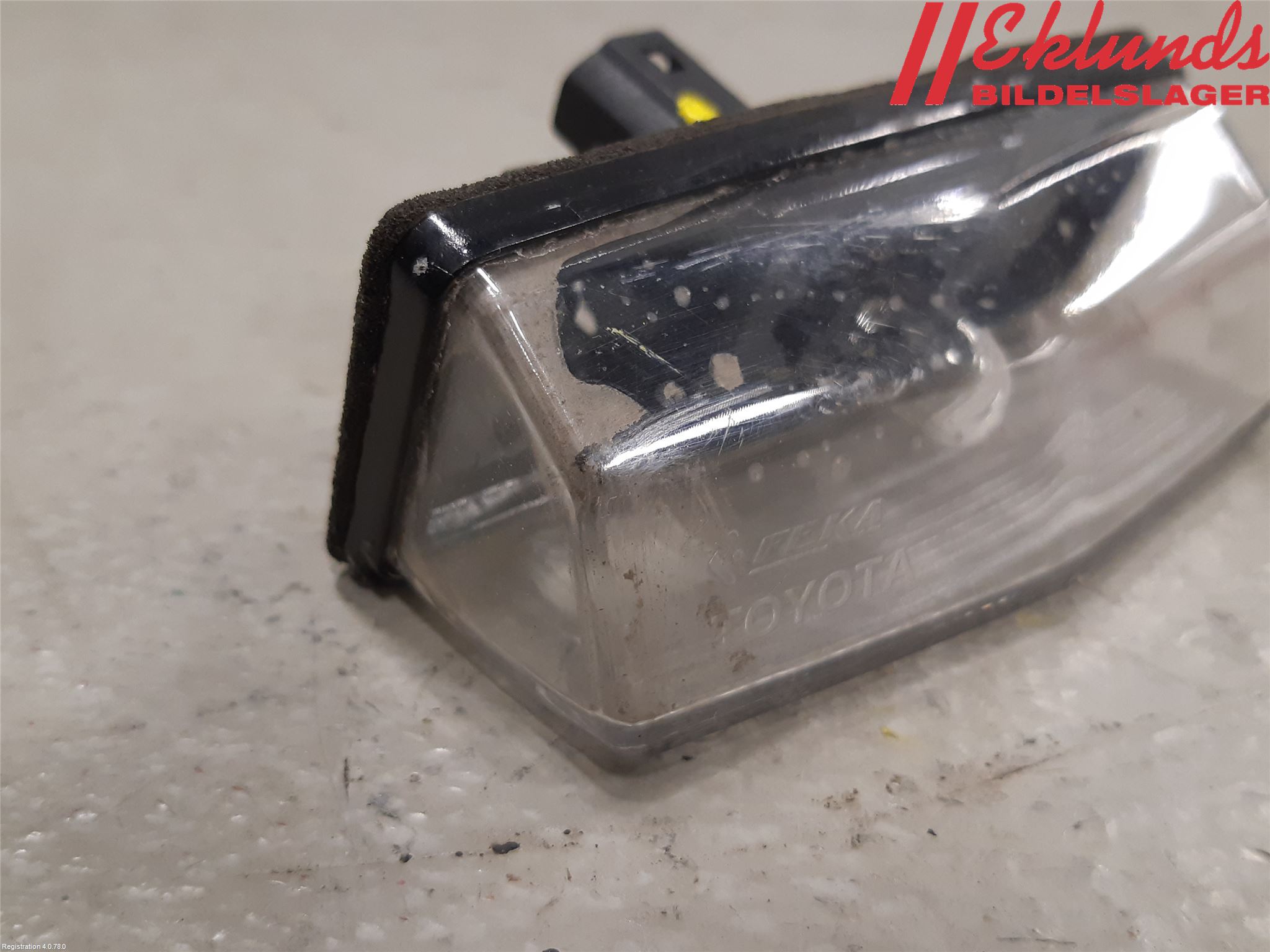 Toyota C-HR 16-23 Skylt Belysning