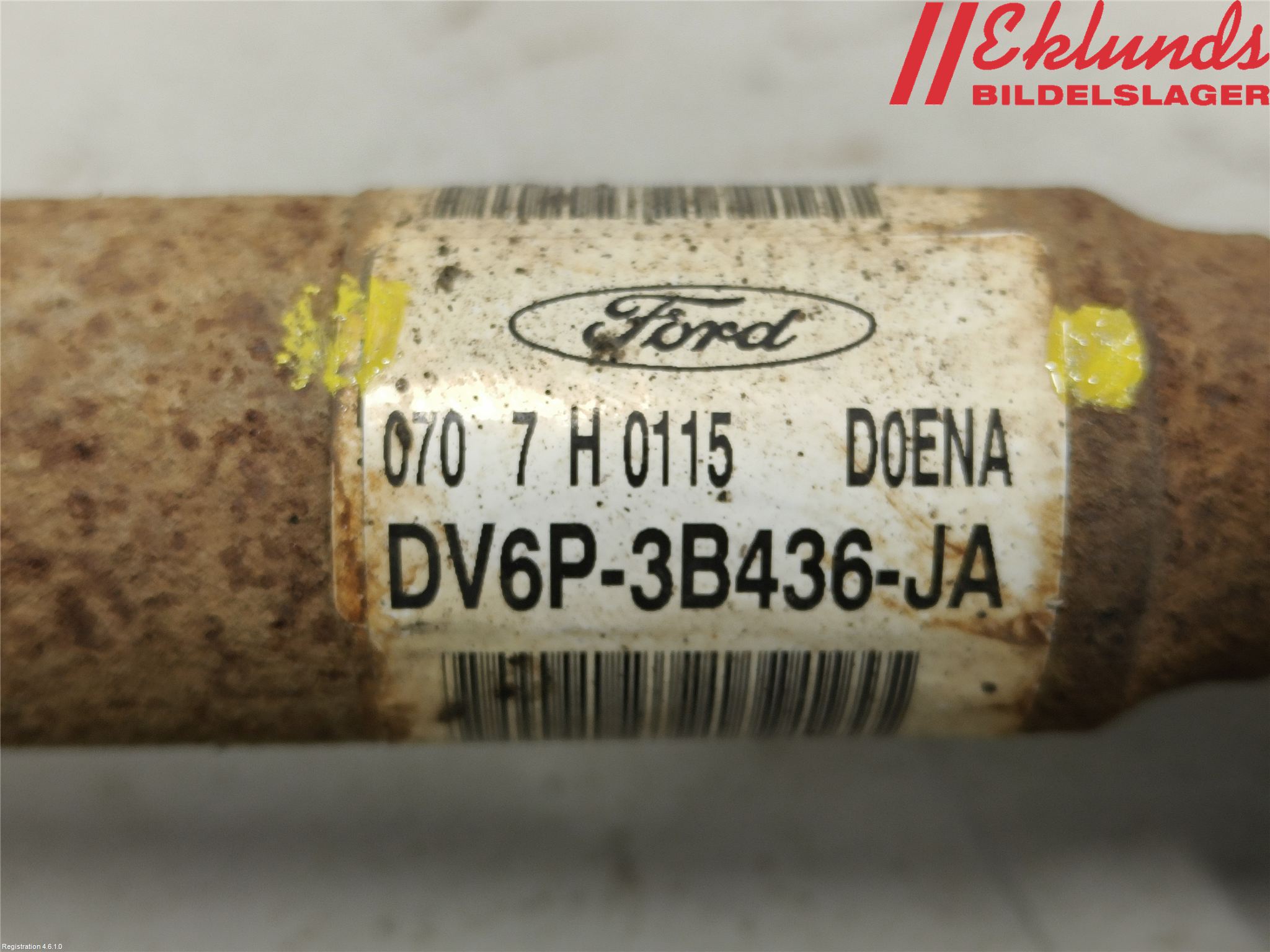 Ford KUGA 17-19 Drivaxel Fram Höger