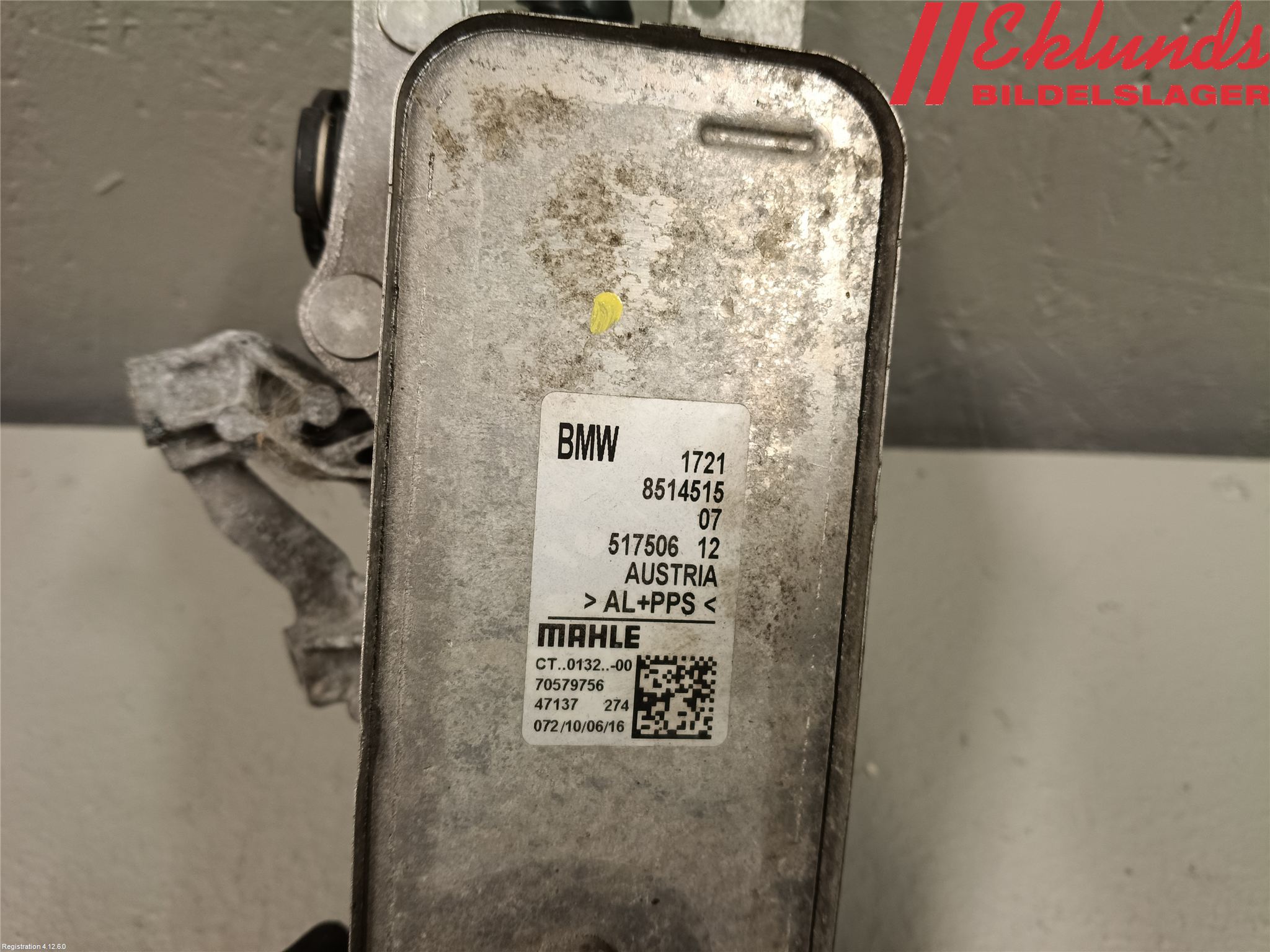 BMW X3 F25 10-17 Oljekylare Automat