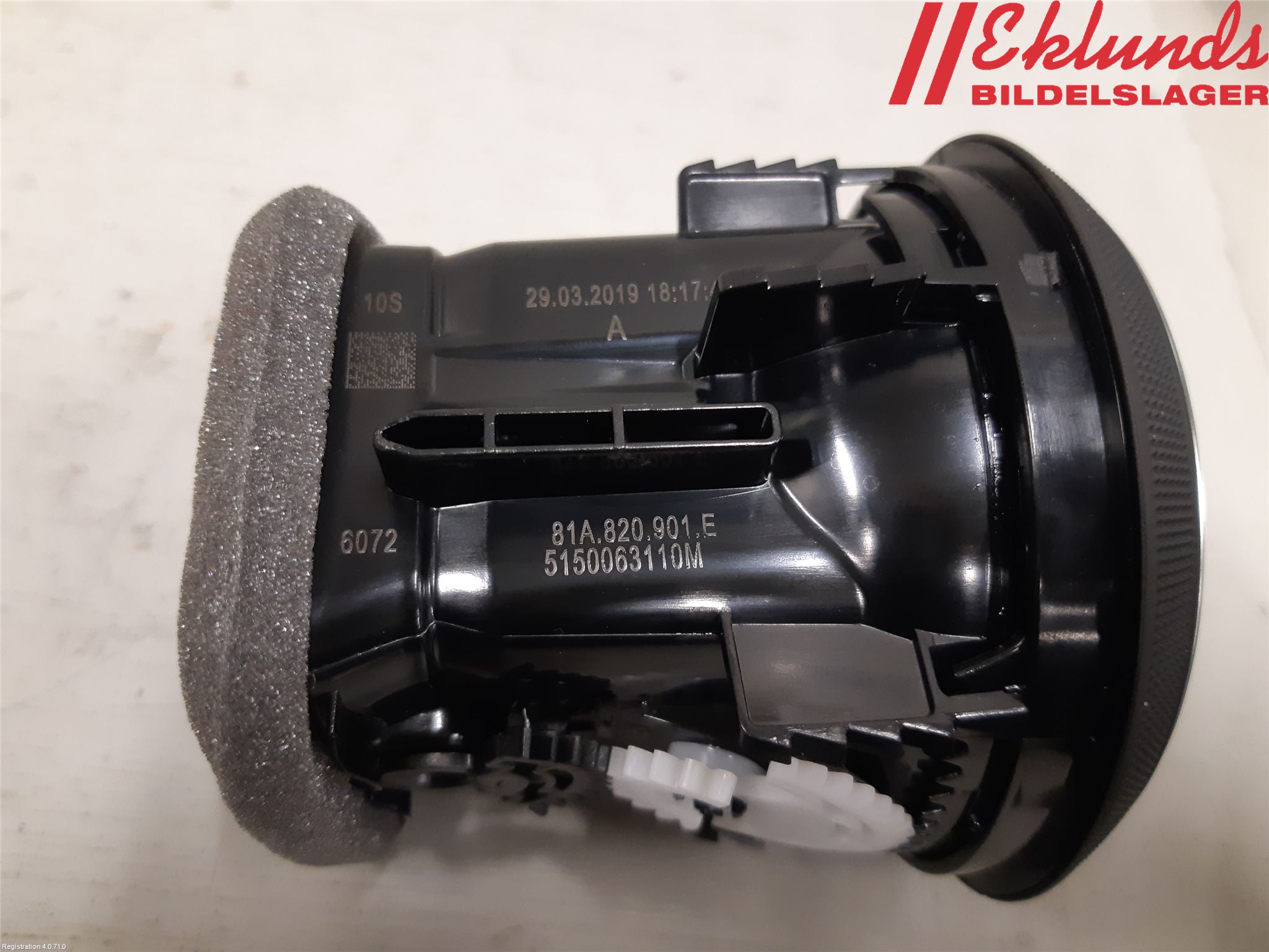 Audi A3/S3 8V 13-20 Defrosterkanal-Munstycke