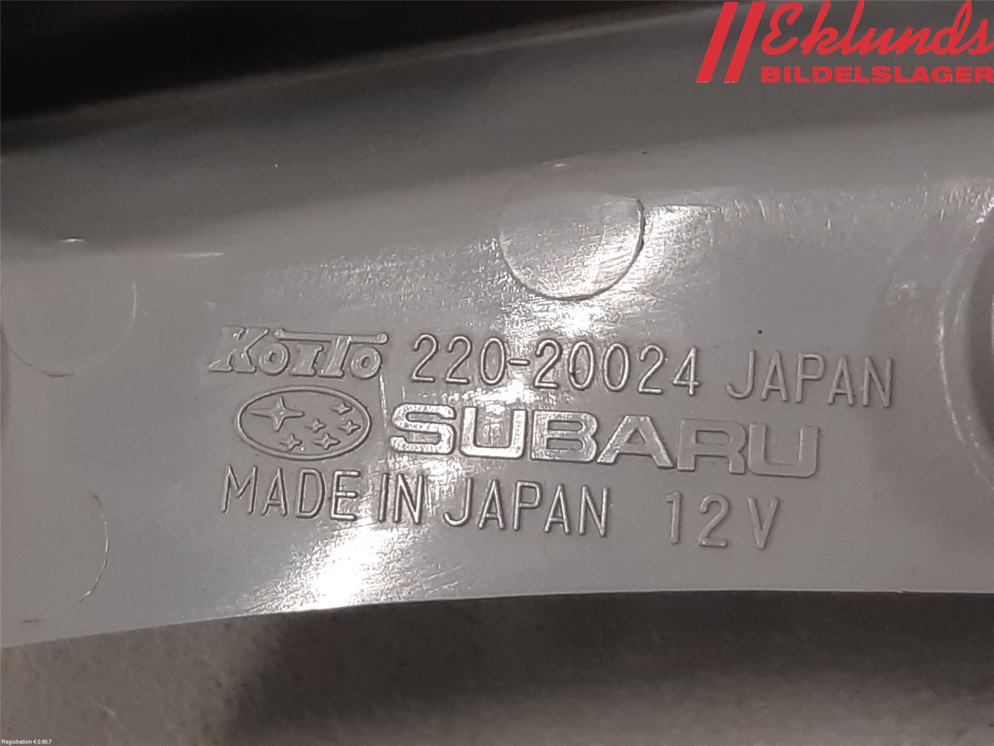 Subaru IMPREZA III 08-11 Bakljus Höger