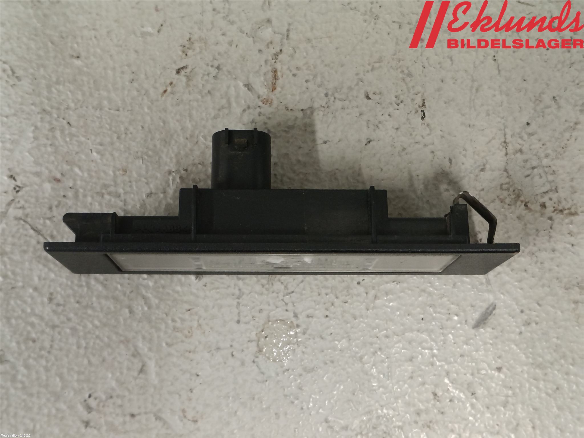 BMW 1 F20/F21 11-19 Skylt Belysning
