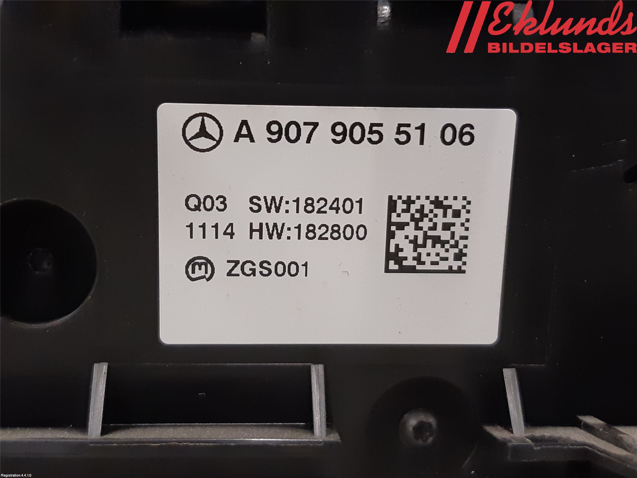 Mercedes-Benz MB SPRINTER (W907/W910) 19- Ac Styrenhet Ac Manöveren