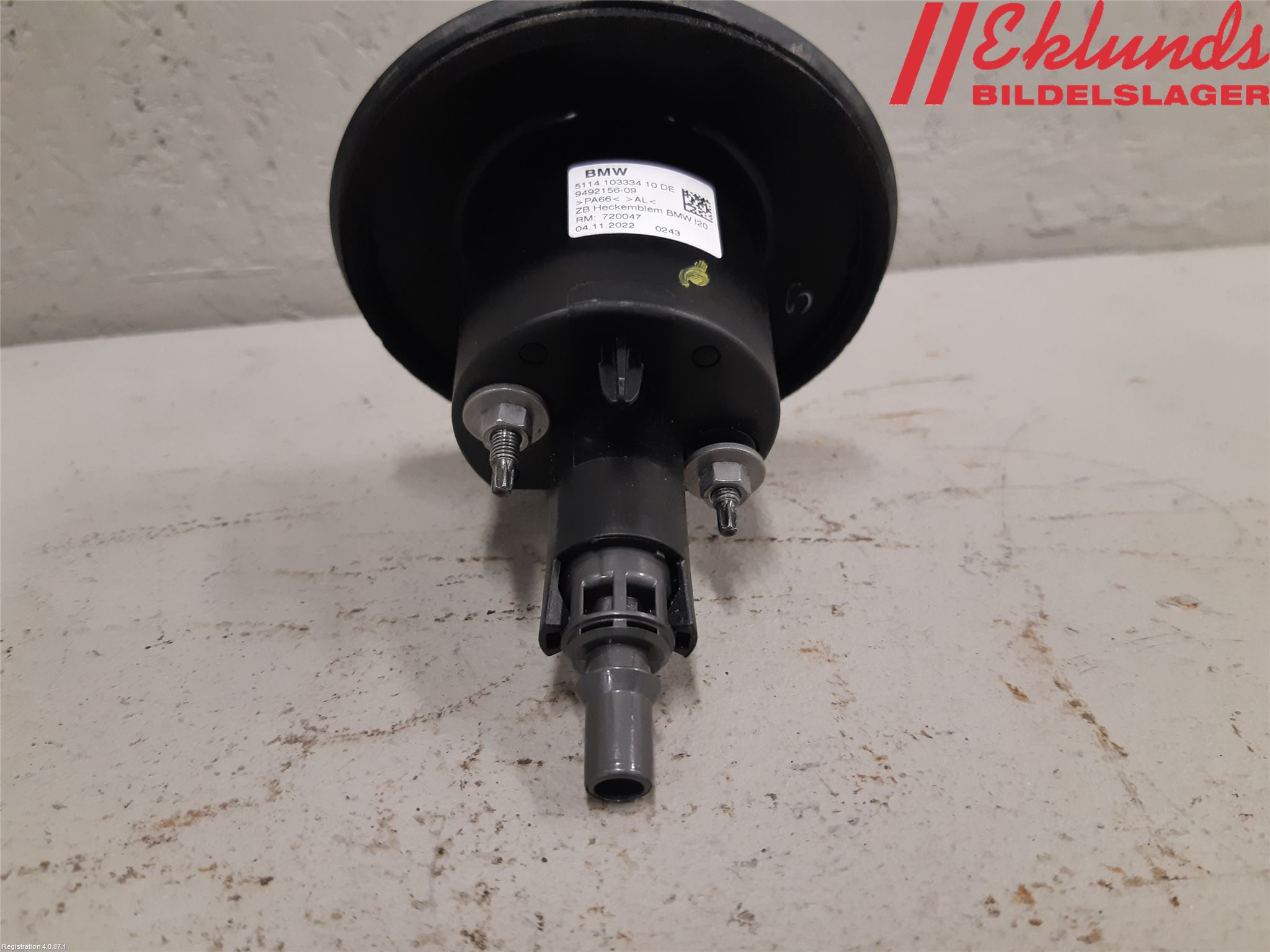 BMW iX I20 22- Emblem