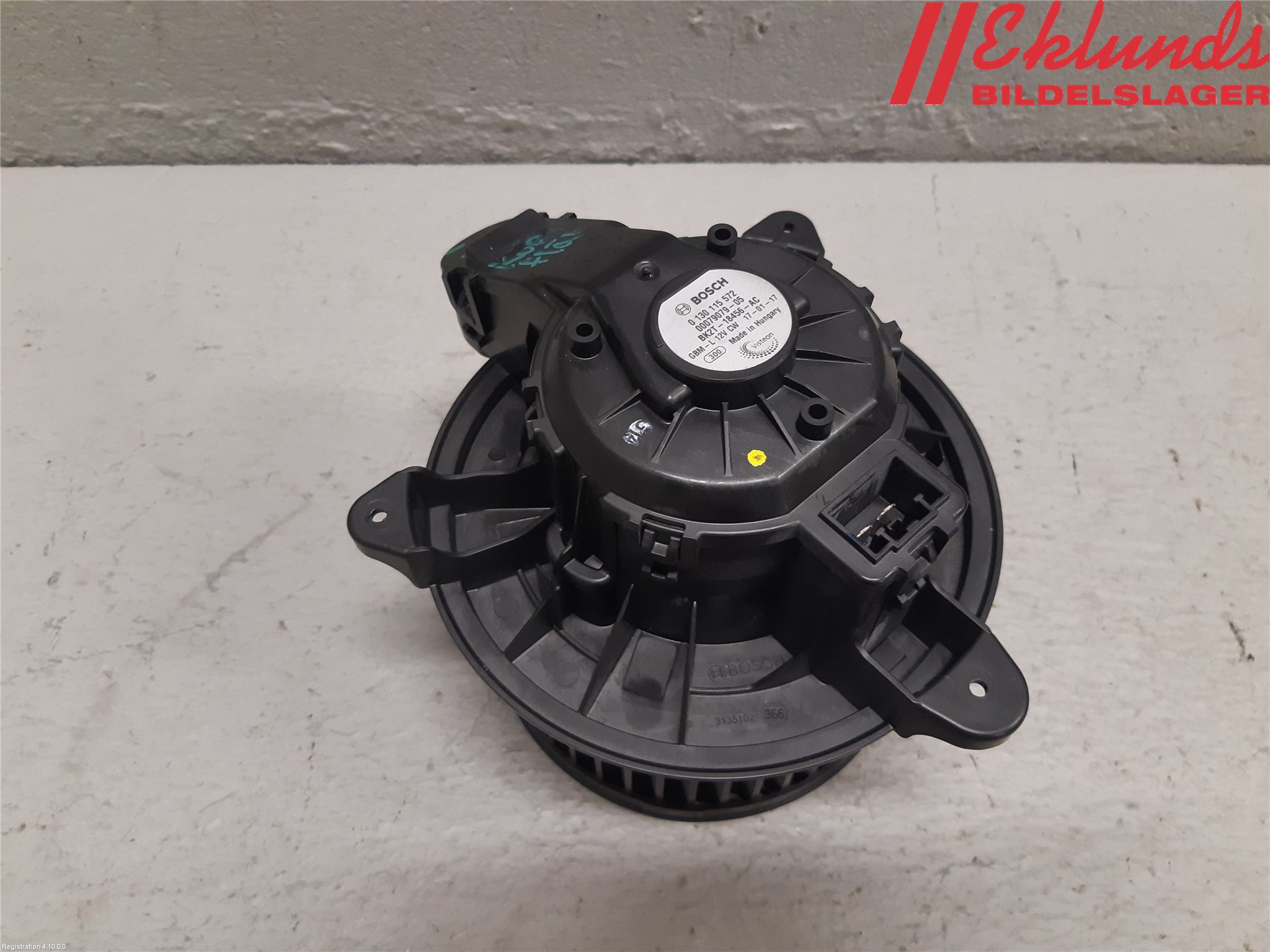 Ford TRANSIT SKÅP/BUSS 14-22 Värmefläkt