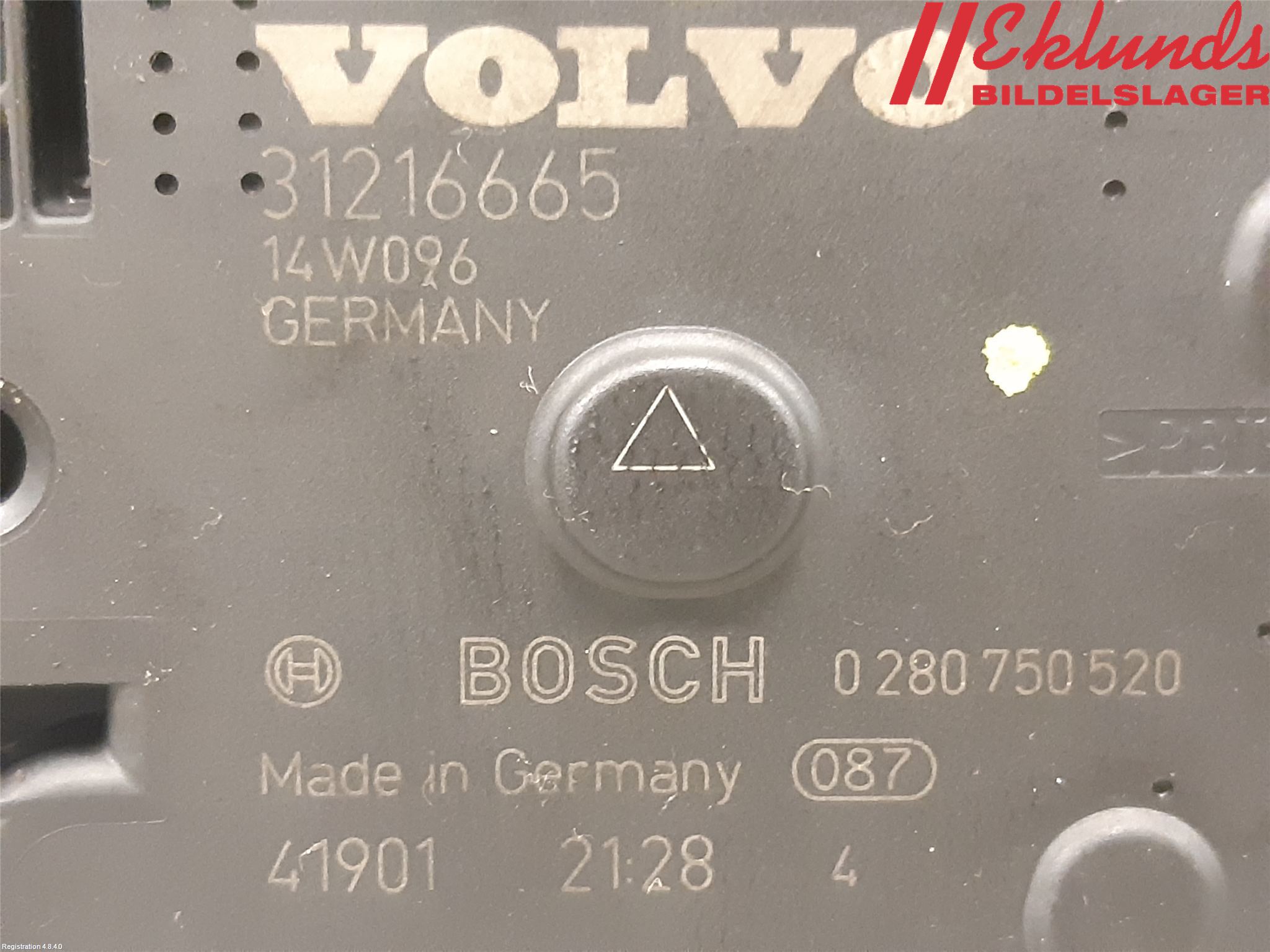 Volvo V40 12-19 Injspjällhus