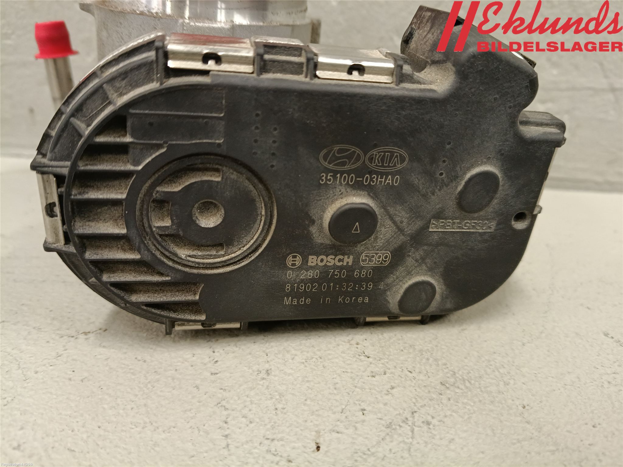 Kia NIRO (DE) 17-22 Injspjällhus