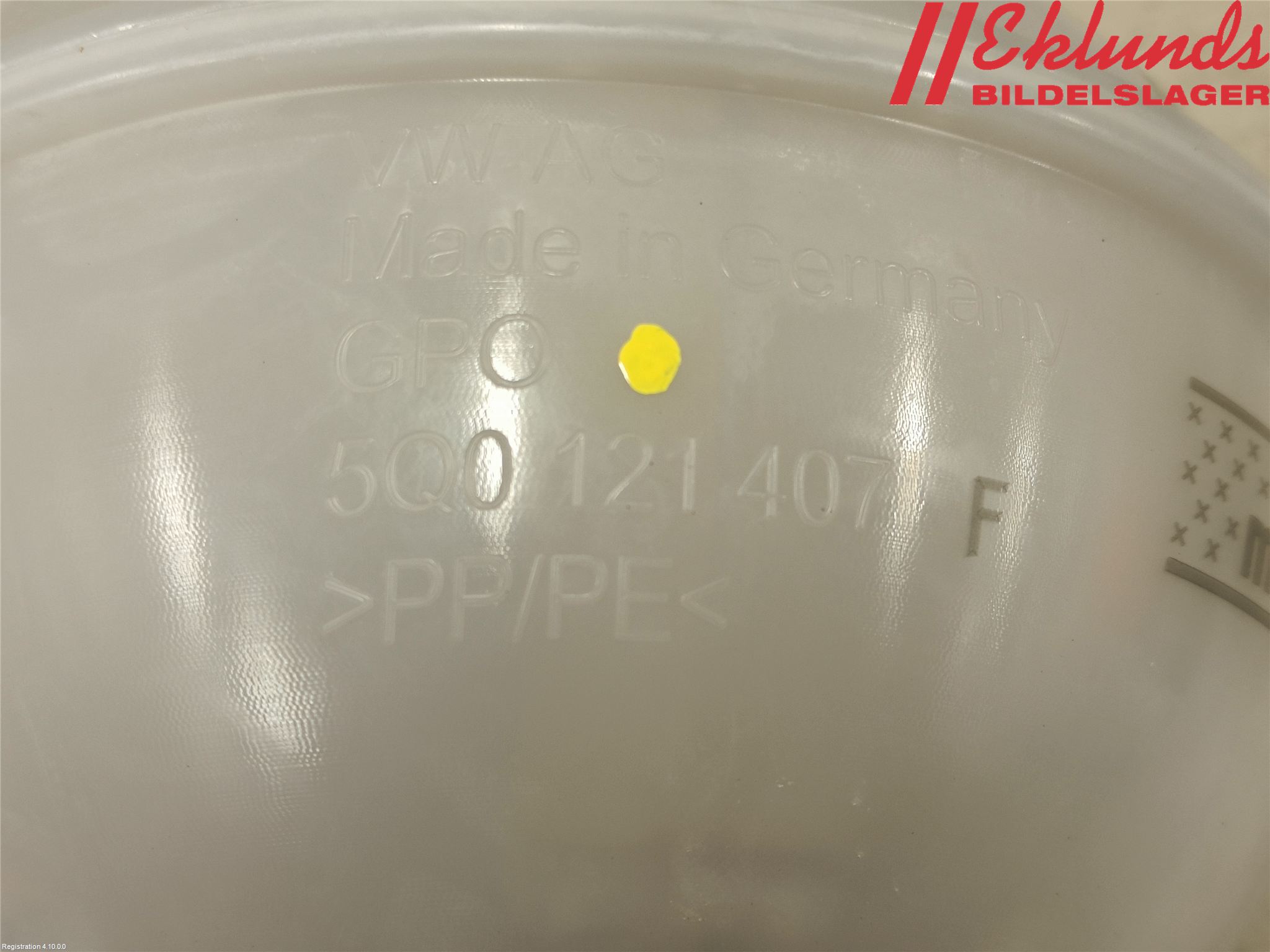 Volkswagen VW GOLF / E-GOLF VII 13-20 Expansionstank