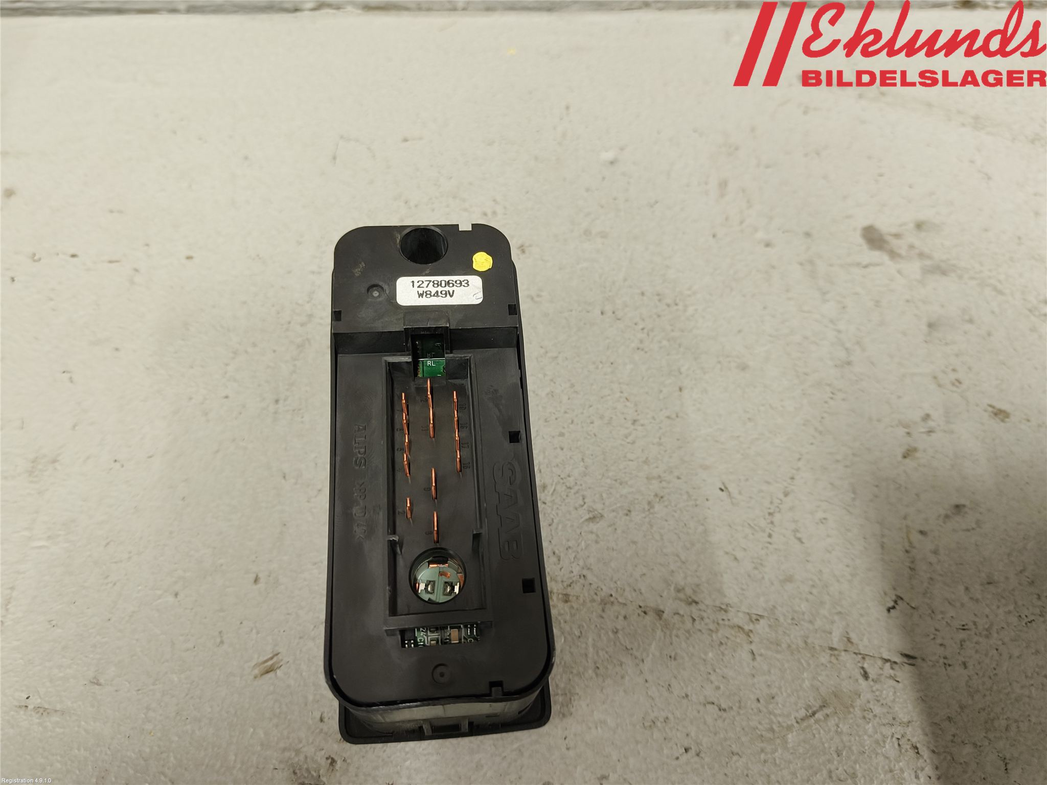 Saab 9-5     06-10 Strömställare Elhiss