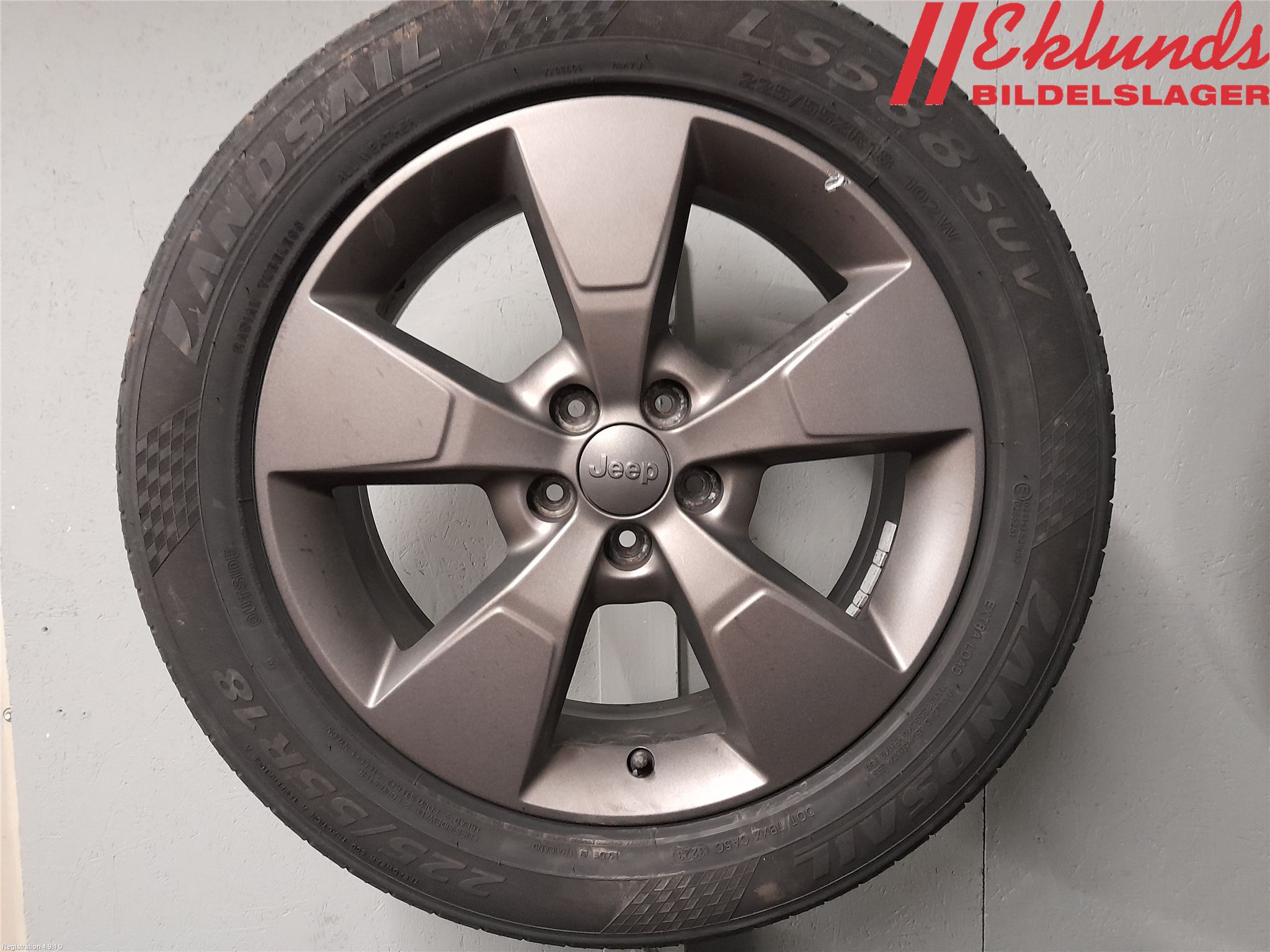 Jeep GRAND CHEROKEE 10-20 Sommardäck Alumfälg 4St