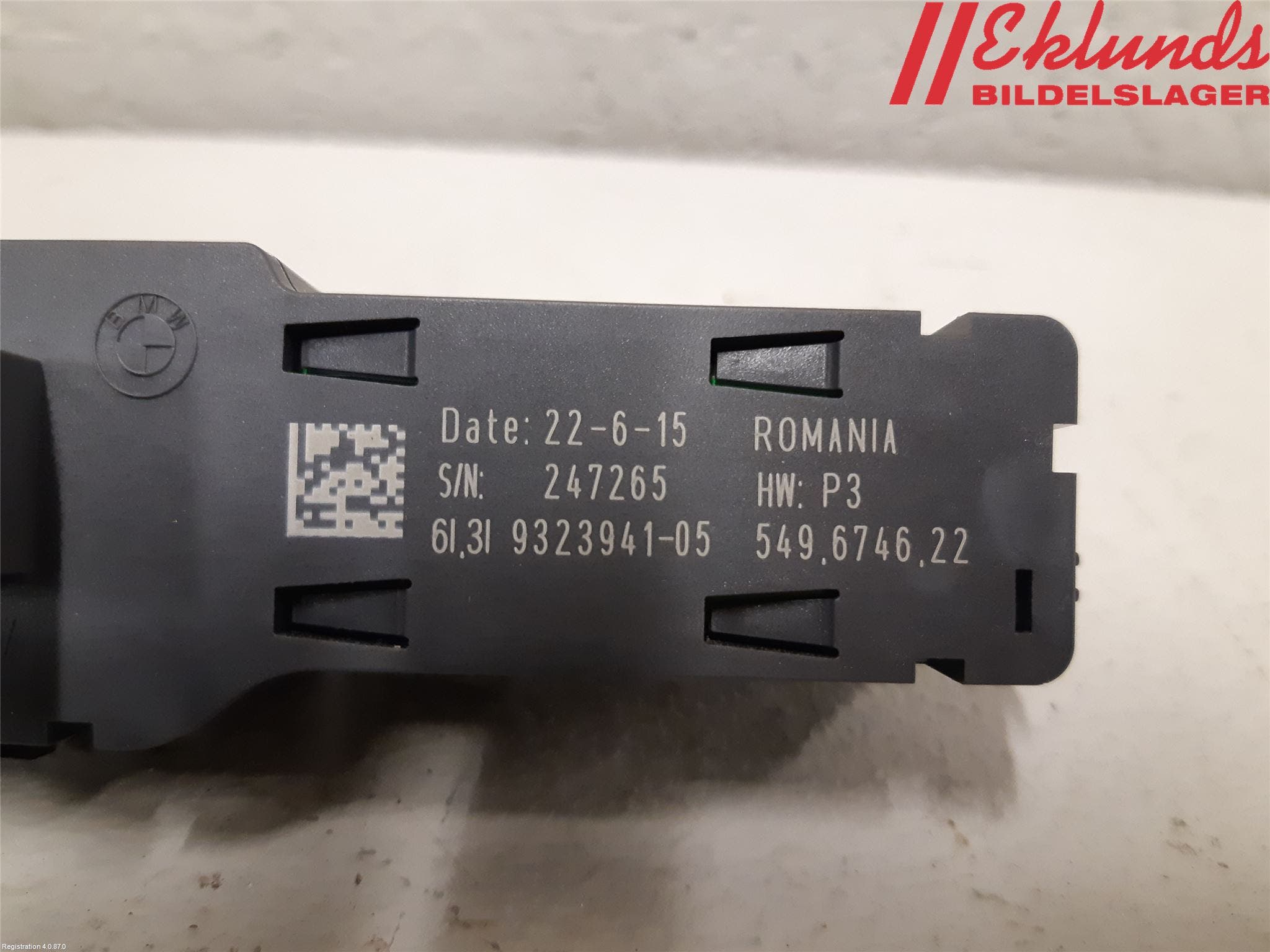 BMW 2 F45 Active Tourer 14-21 Strömställare Multifunktion