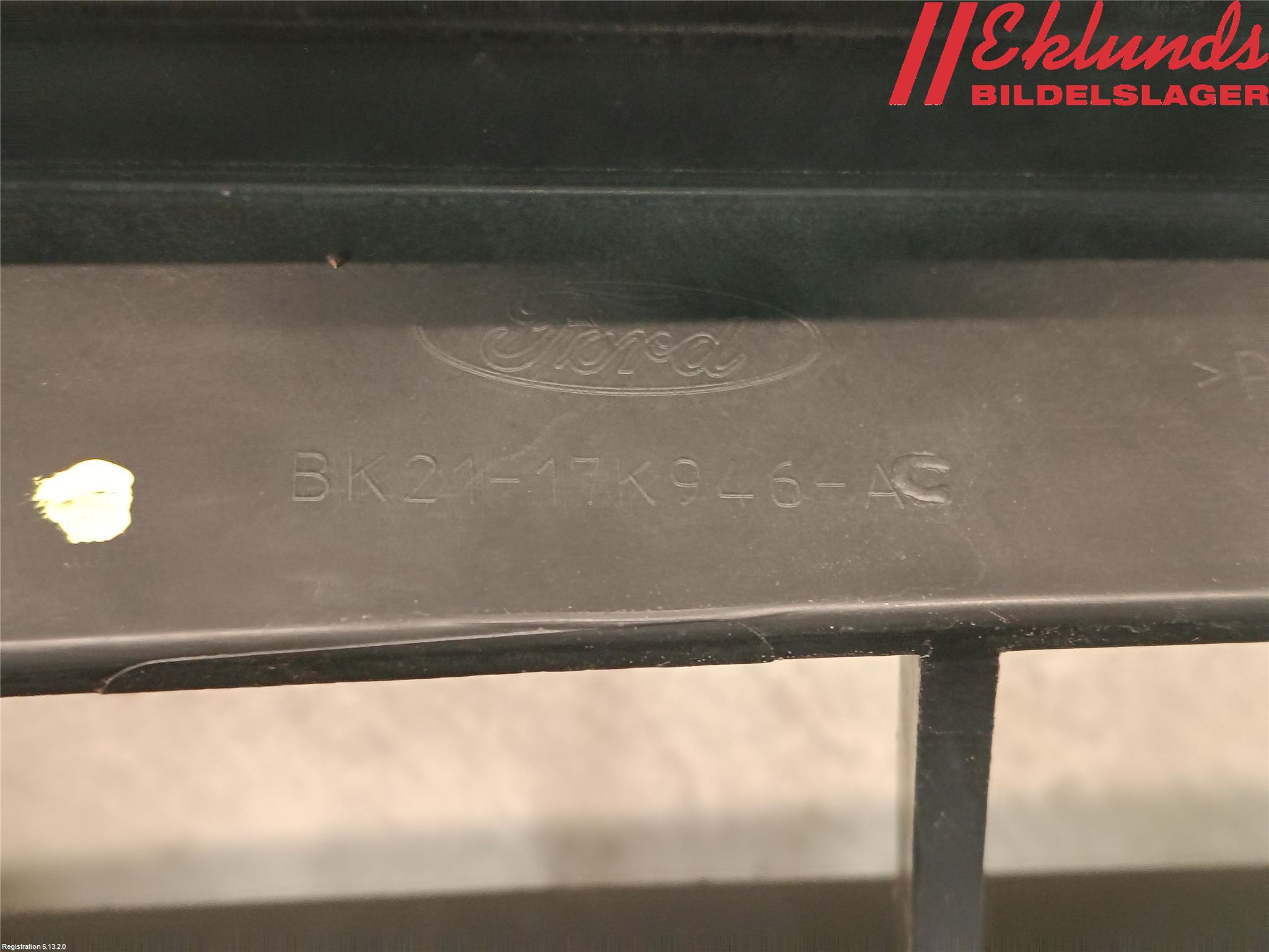 Ford TRANSIT SKÅP/BUSS 14-22 Stöt Utfyllnad-List-Grill