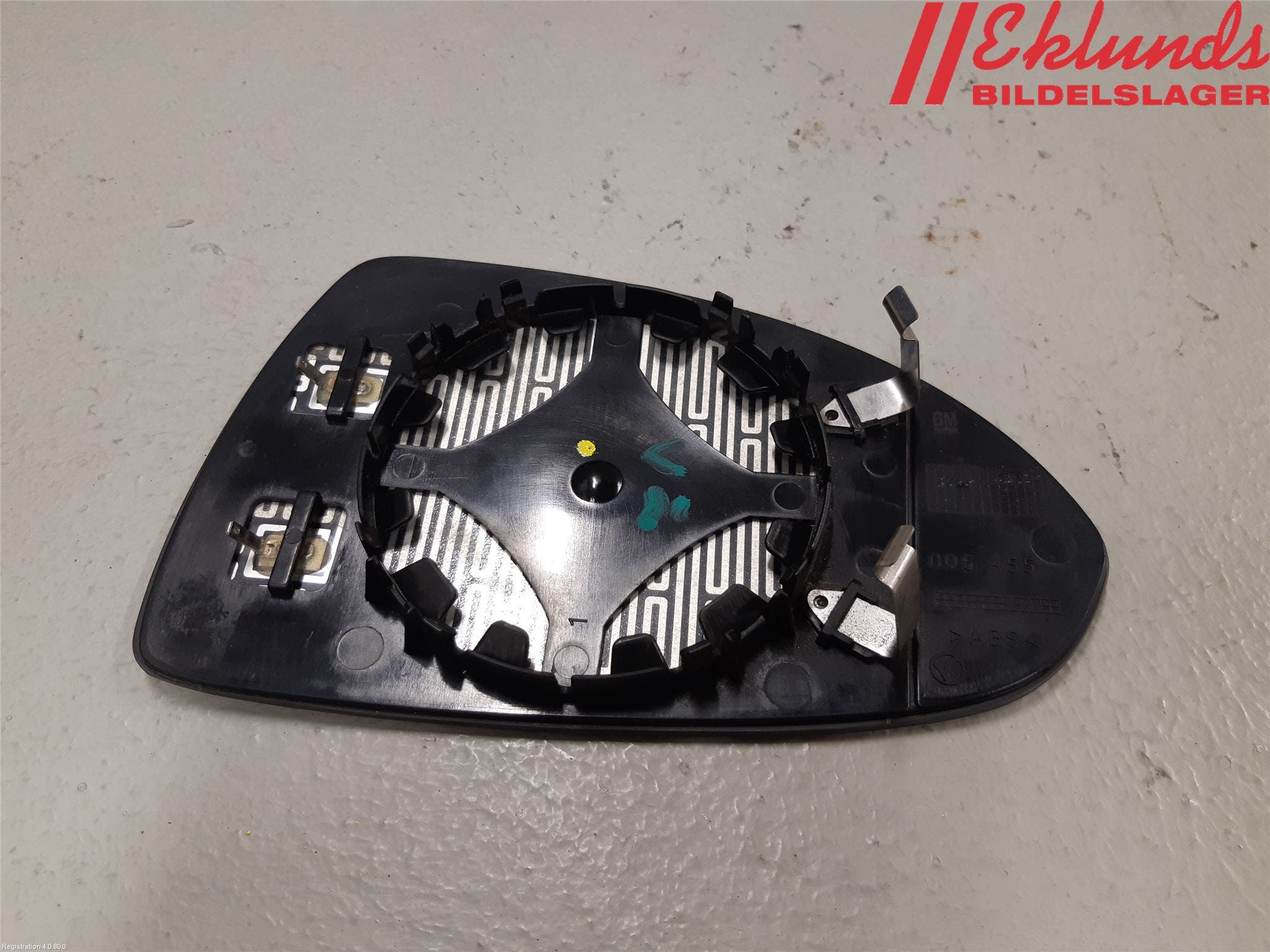 Opel CORSA D 07-14 Spegelglas Vä