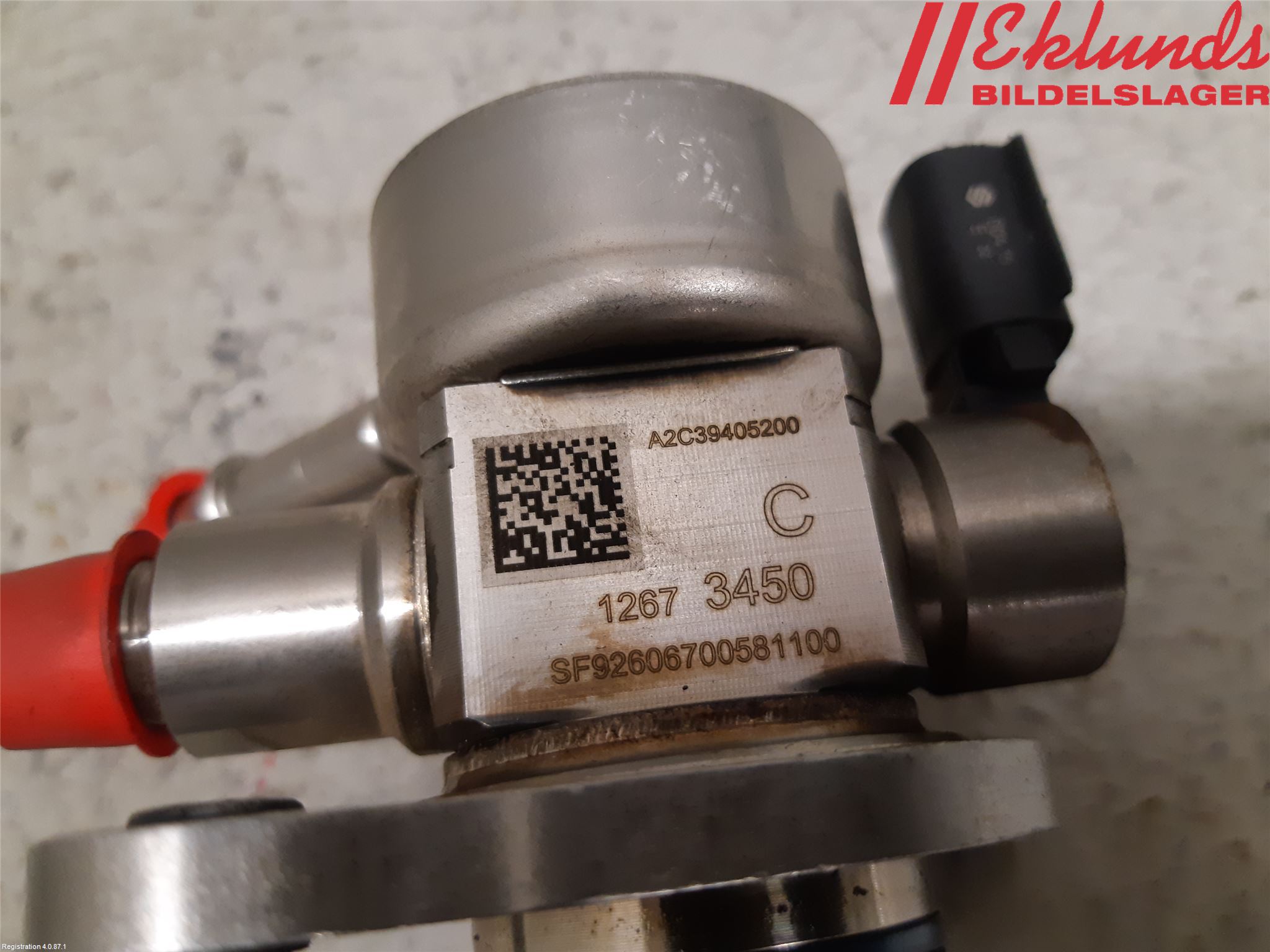 Opel ASTRA K 16-22 Bränslepump Mek