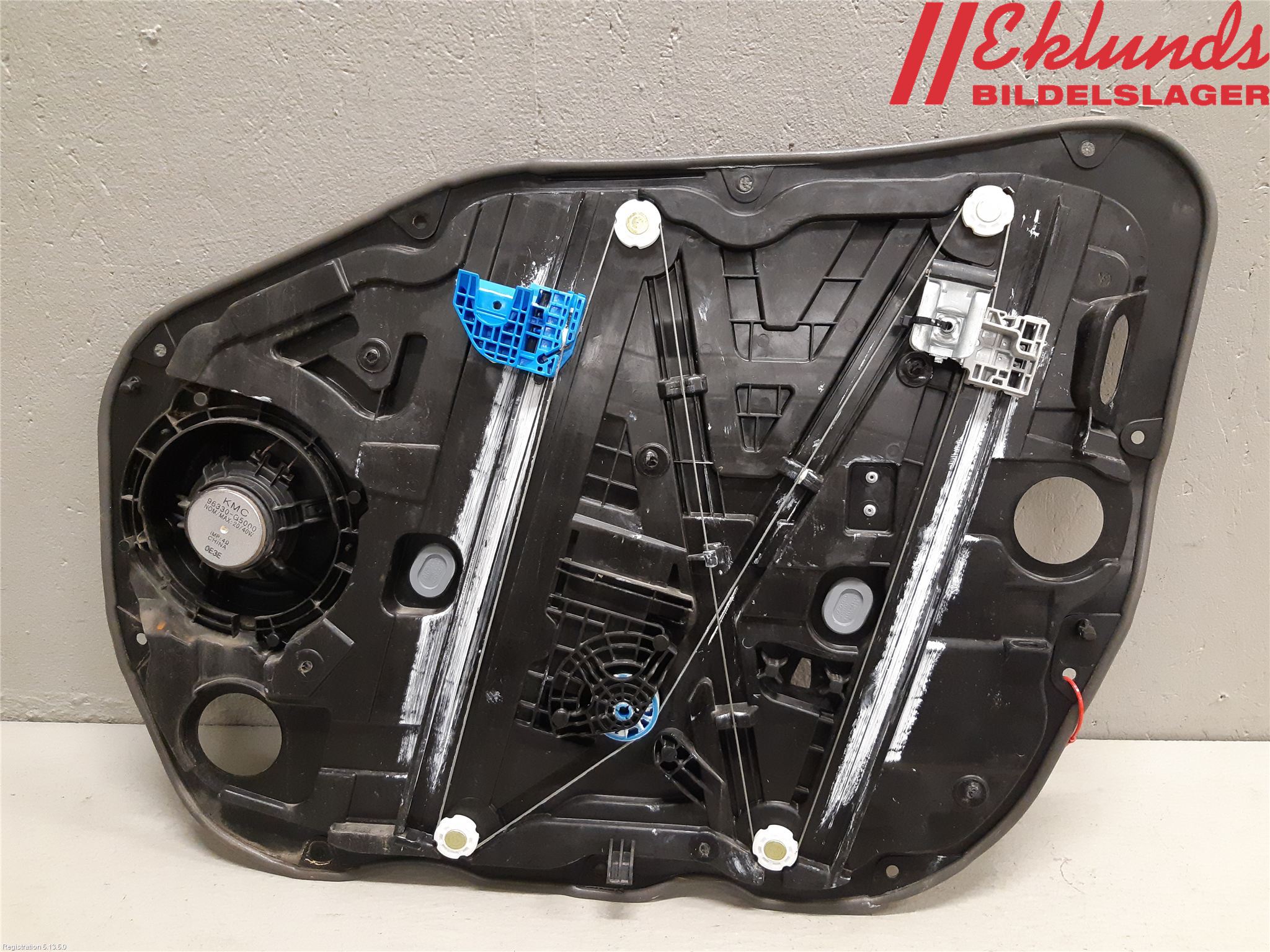 Kia NIRO (DE) 17-22 Fönsterhiss El Kompl