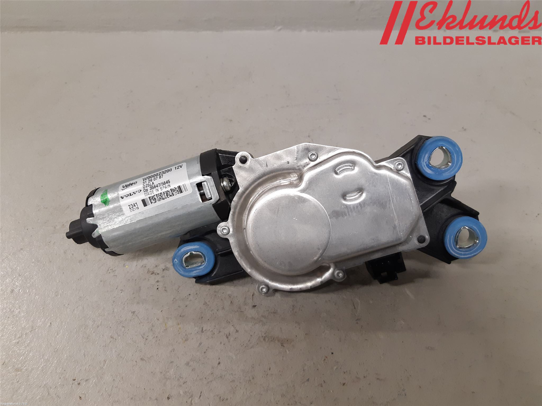 Volvo V70 08-13 Torkarmotor Baklucka