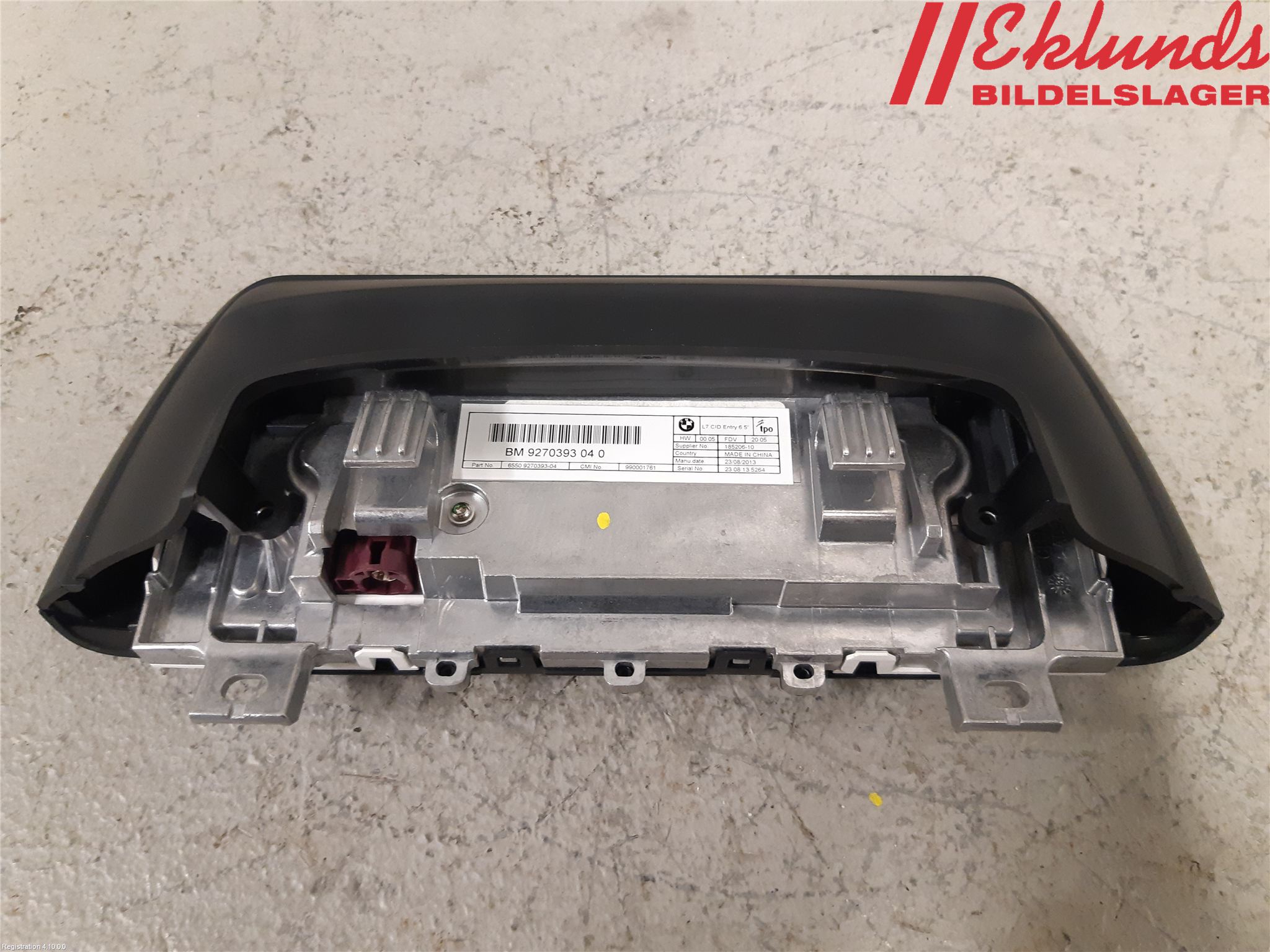 BMW 3 F30/F31/F80 12-19 Multifunktionsdisplay