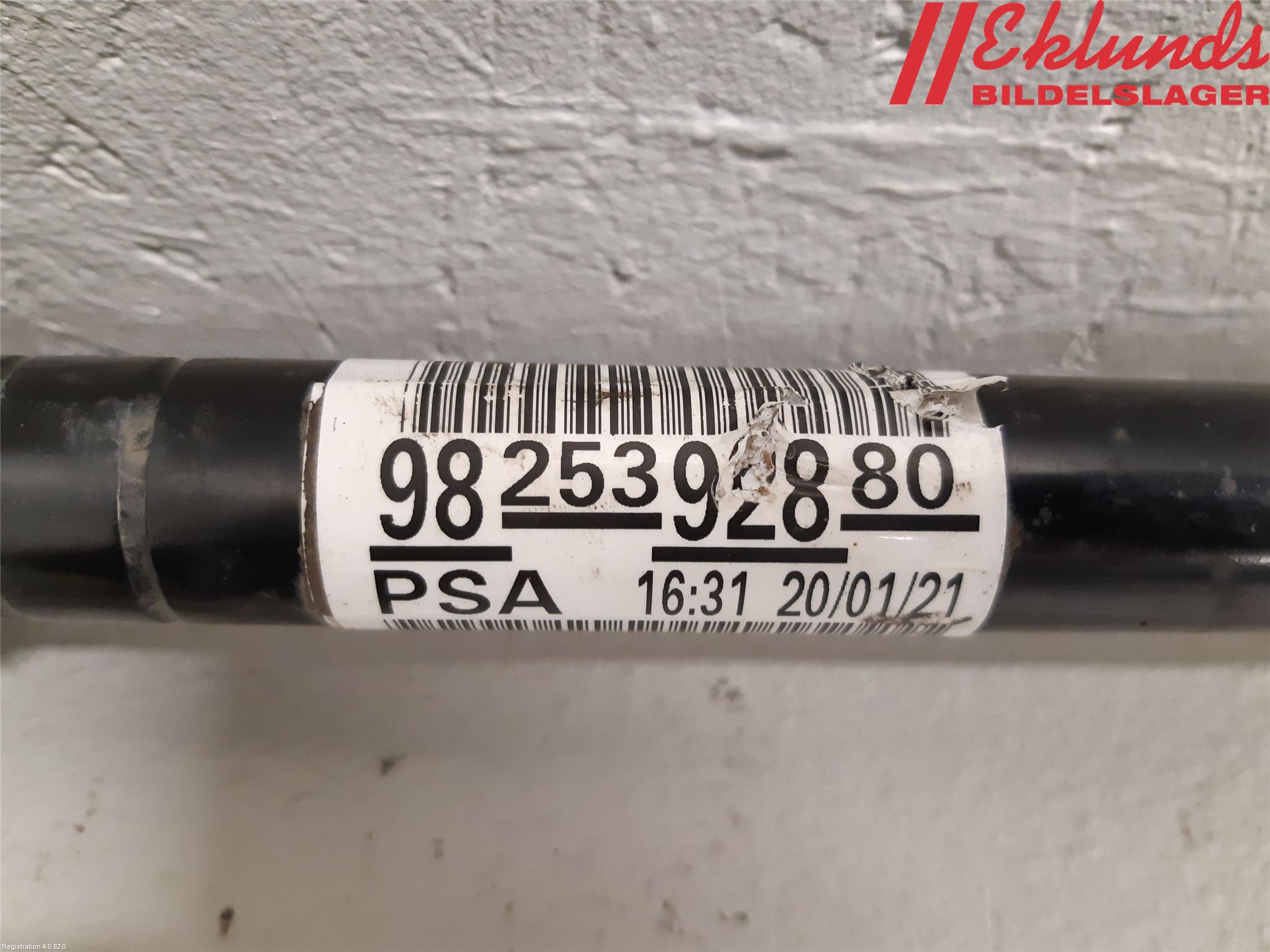 Peugeot 208/E-208 20- Drivaxel Fram Höger