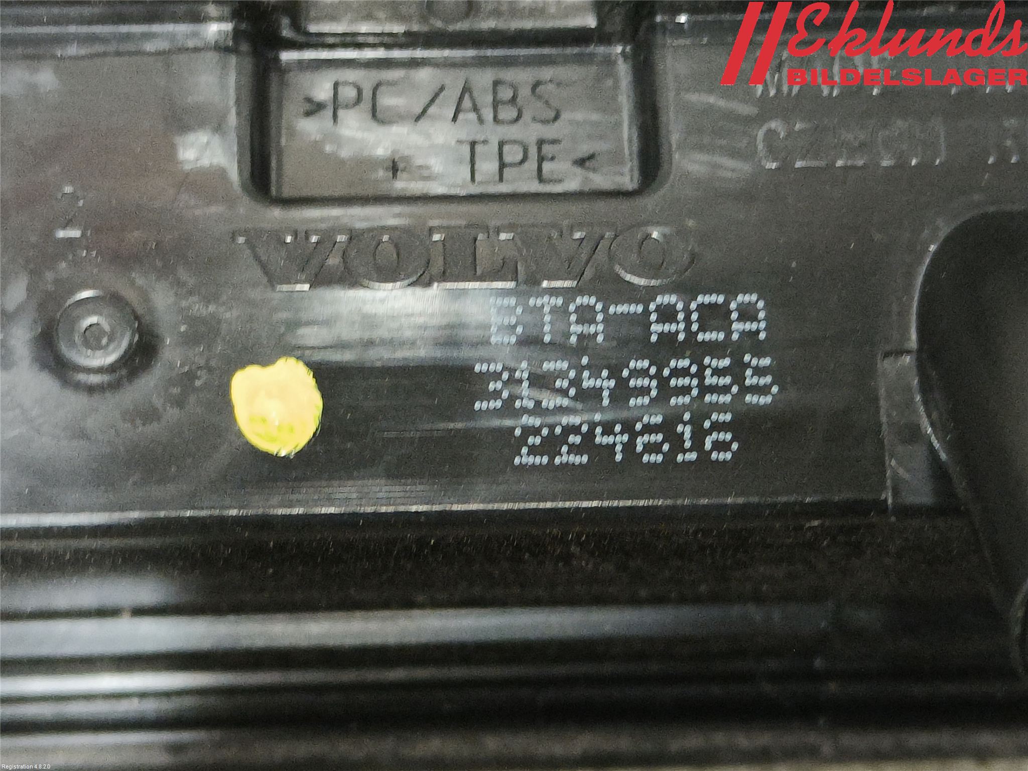 Volvo XC90/RECHARGE 16- Bakluckehandtag