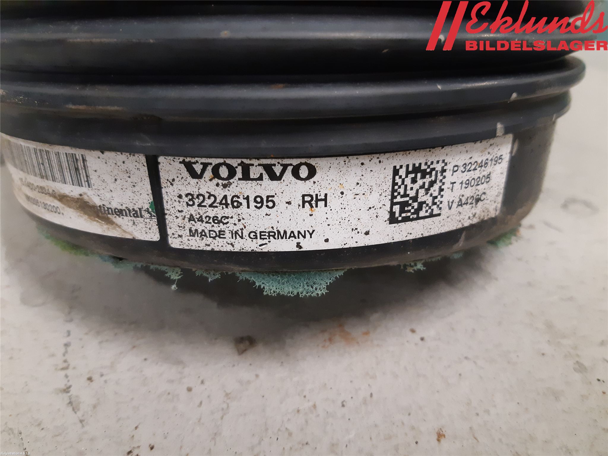 Volvo V90 CROSS COUNTRY 17->> Nivå-Luftfjädring Bälg