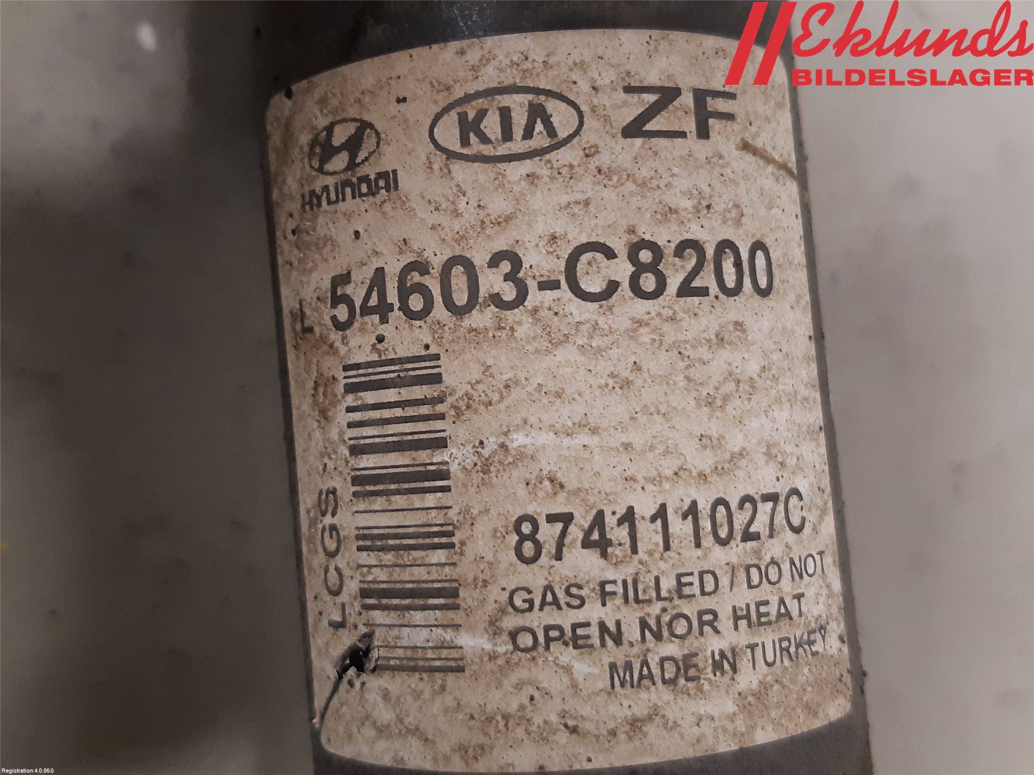 Hyundai i20 GB 15-20 Fjäderben Fram Vänster